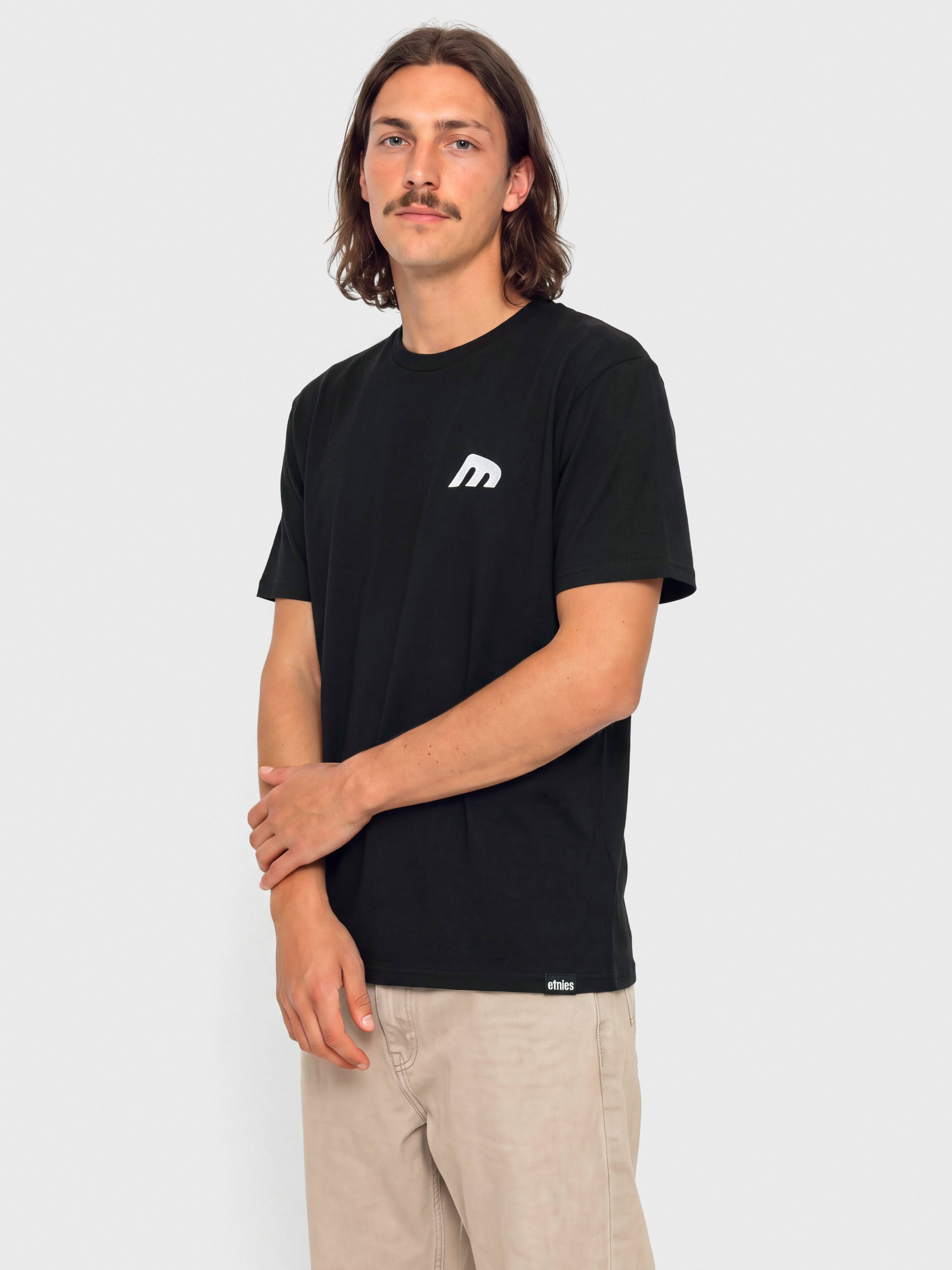 Футболка Etnies Team Embroidery (black/white)