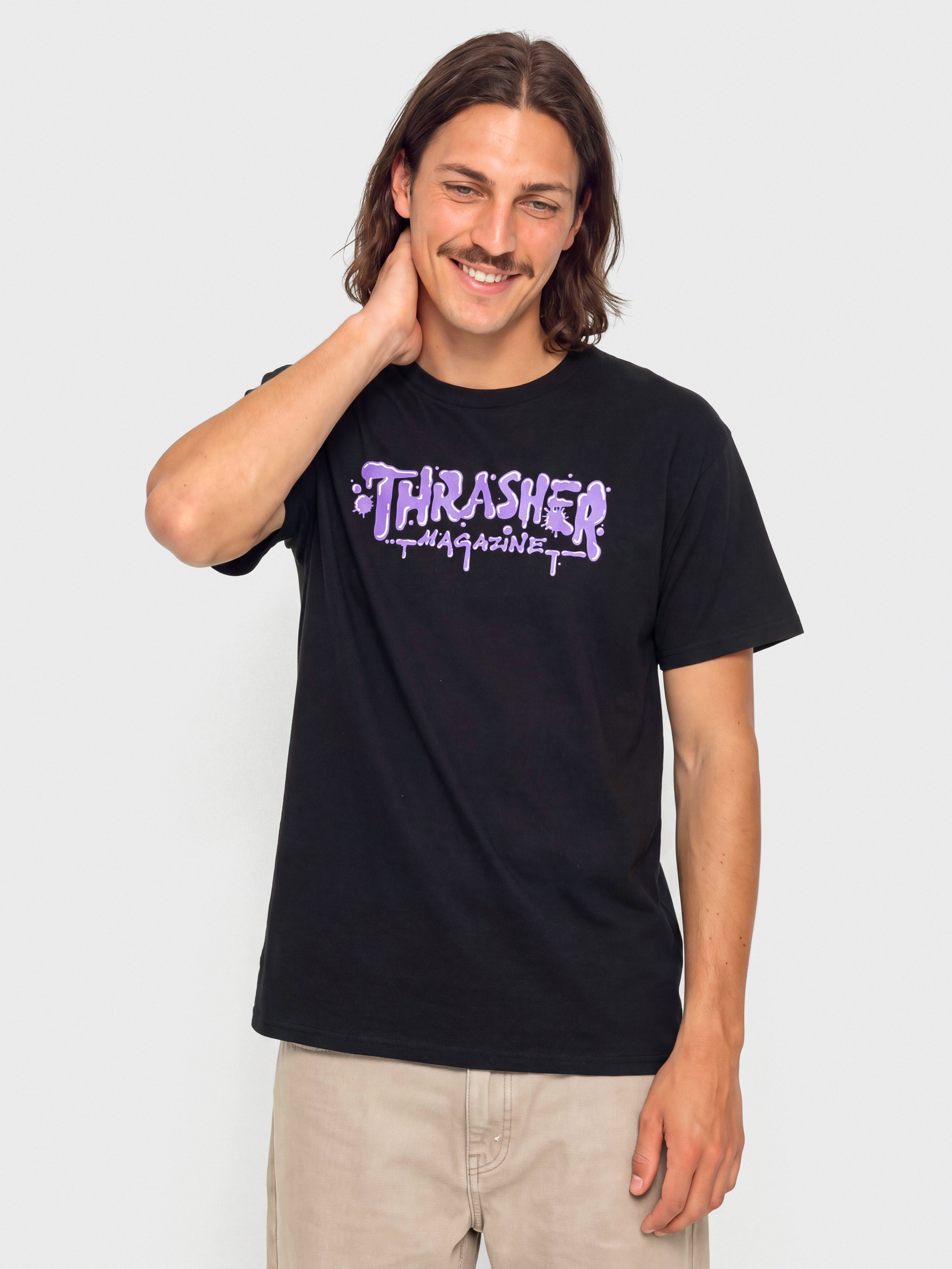 Футболка Thrasher Wet (paint black)