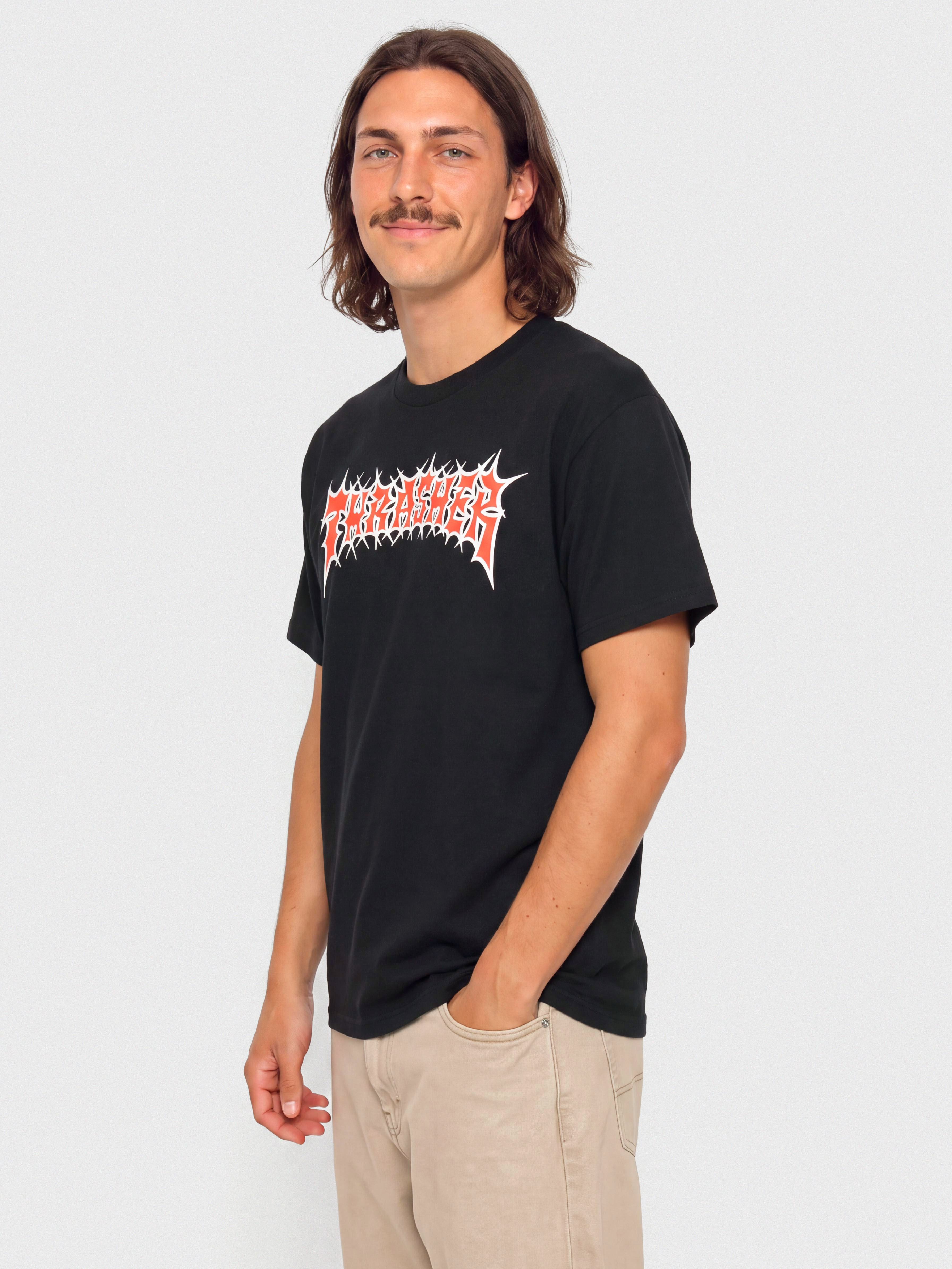 Футболка Thrasher Spikey (black)