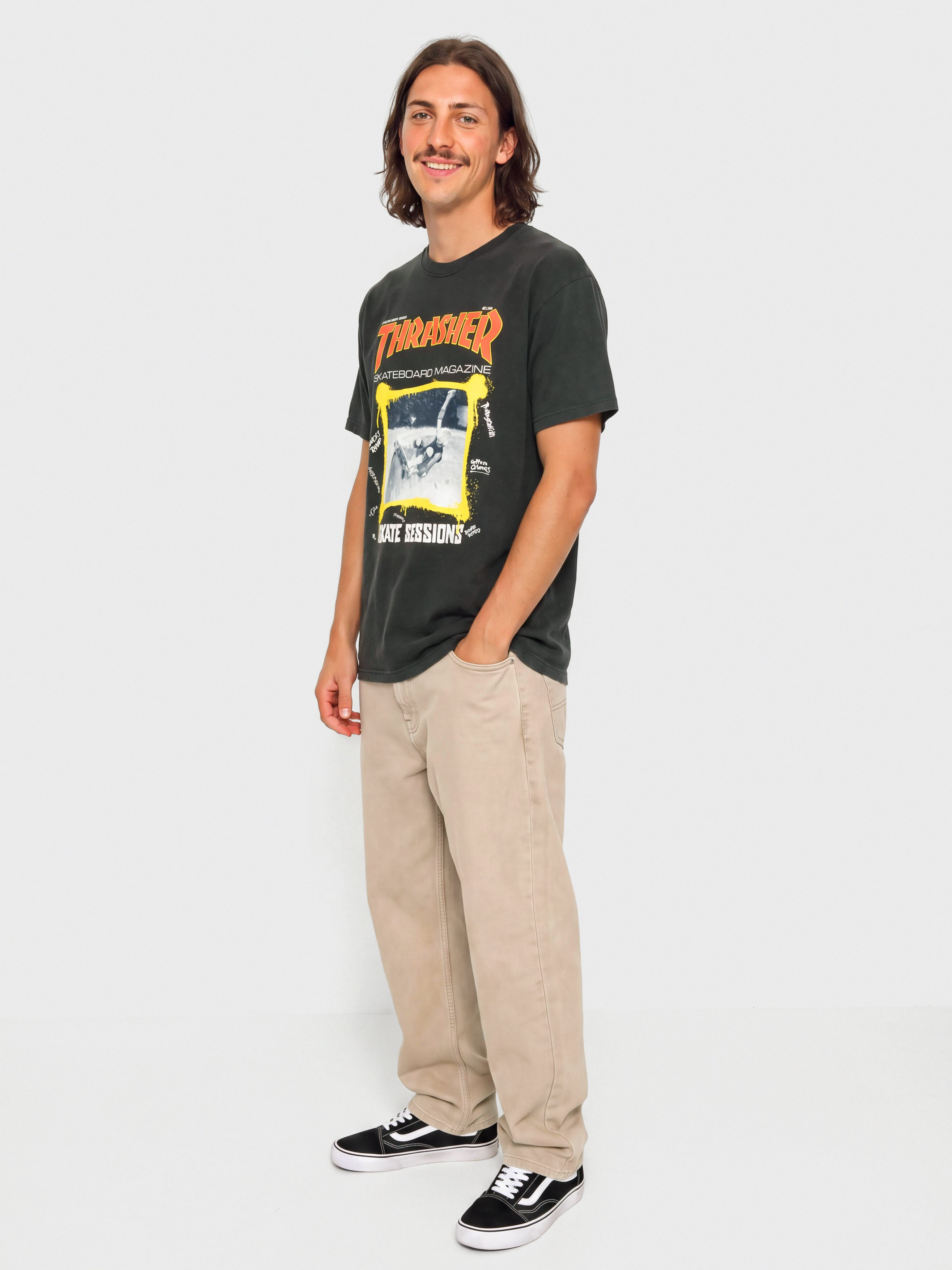 Футболка Thrasher December 1983 (vintage black)
