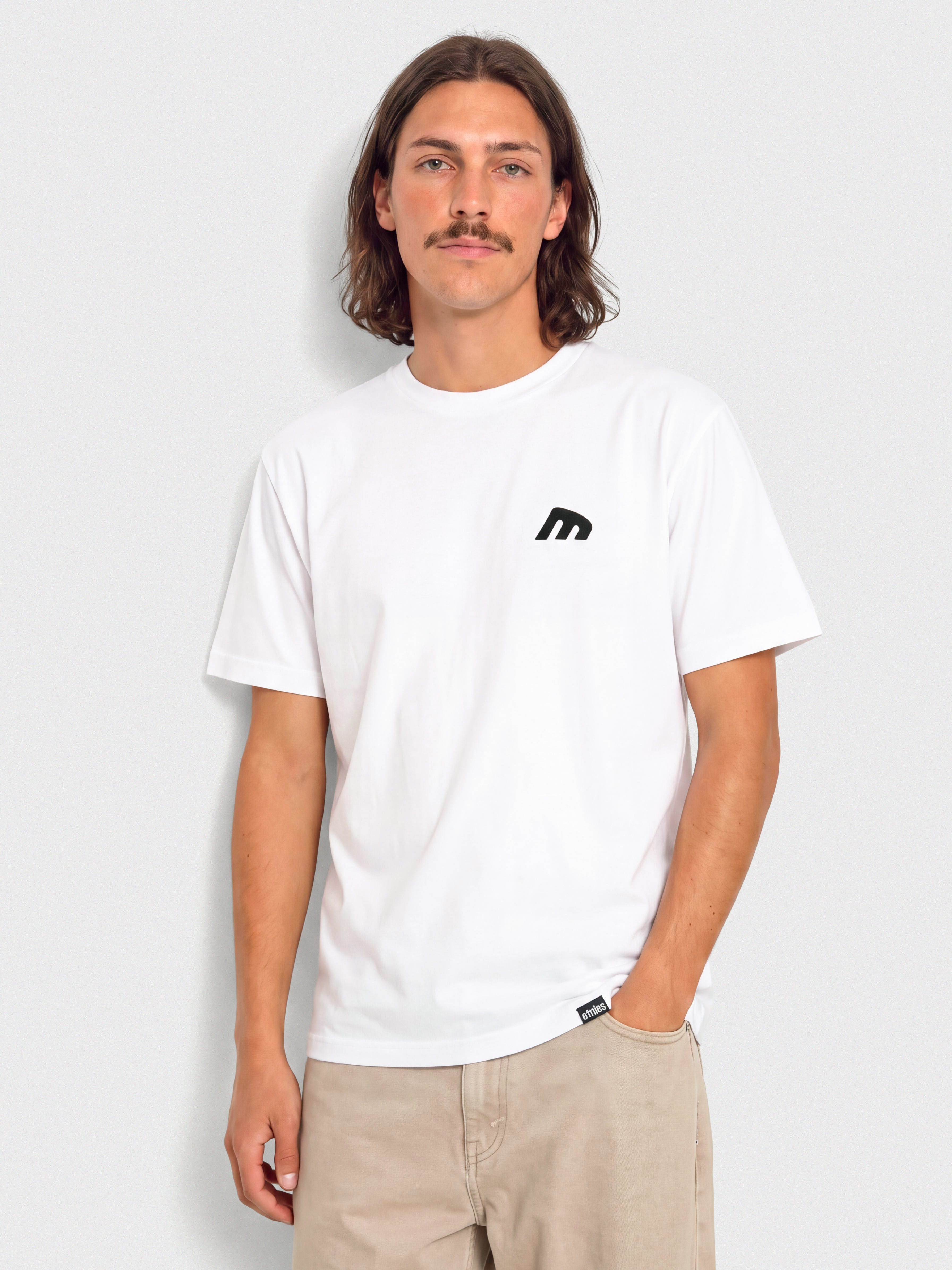 Футболка Etnies Team Embroidery (white/black)