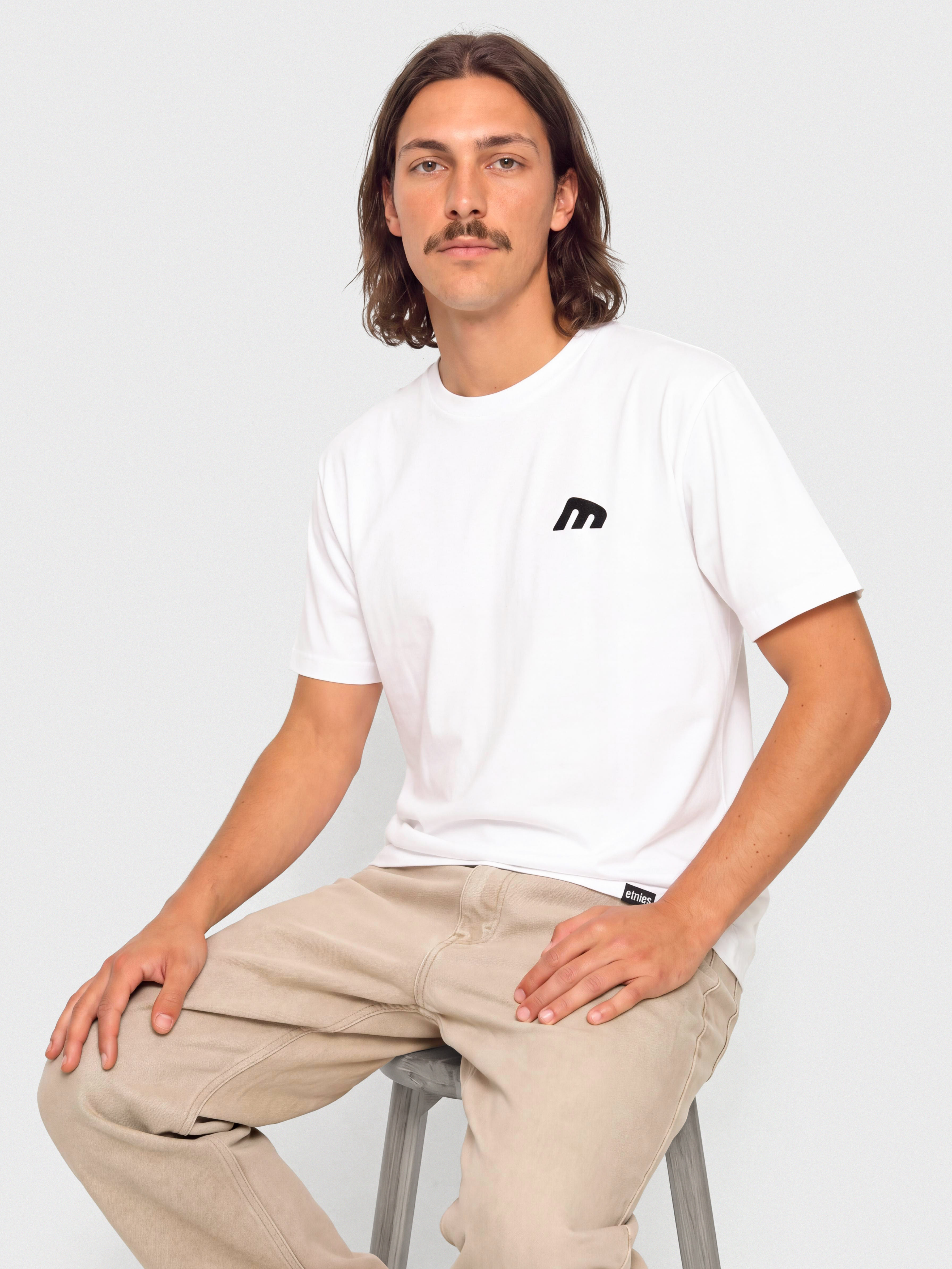 Футболка Etnies Team Embroidery (white/black)
