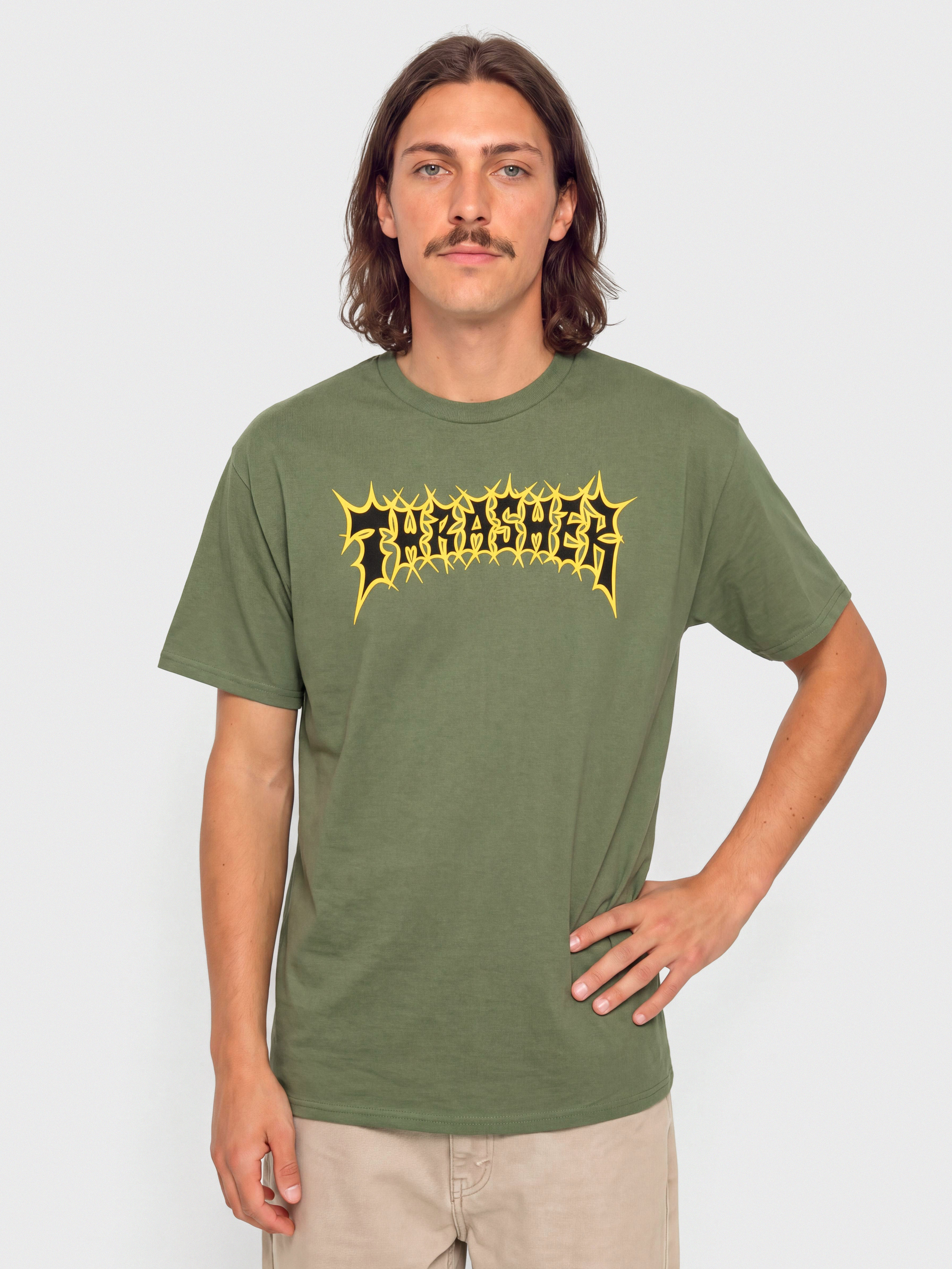 Футболка Thrasher Spikey (military green)