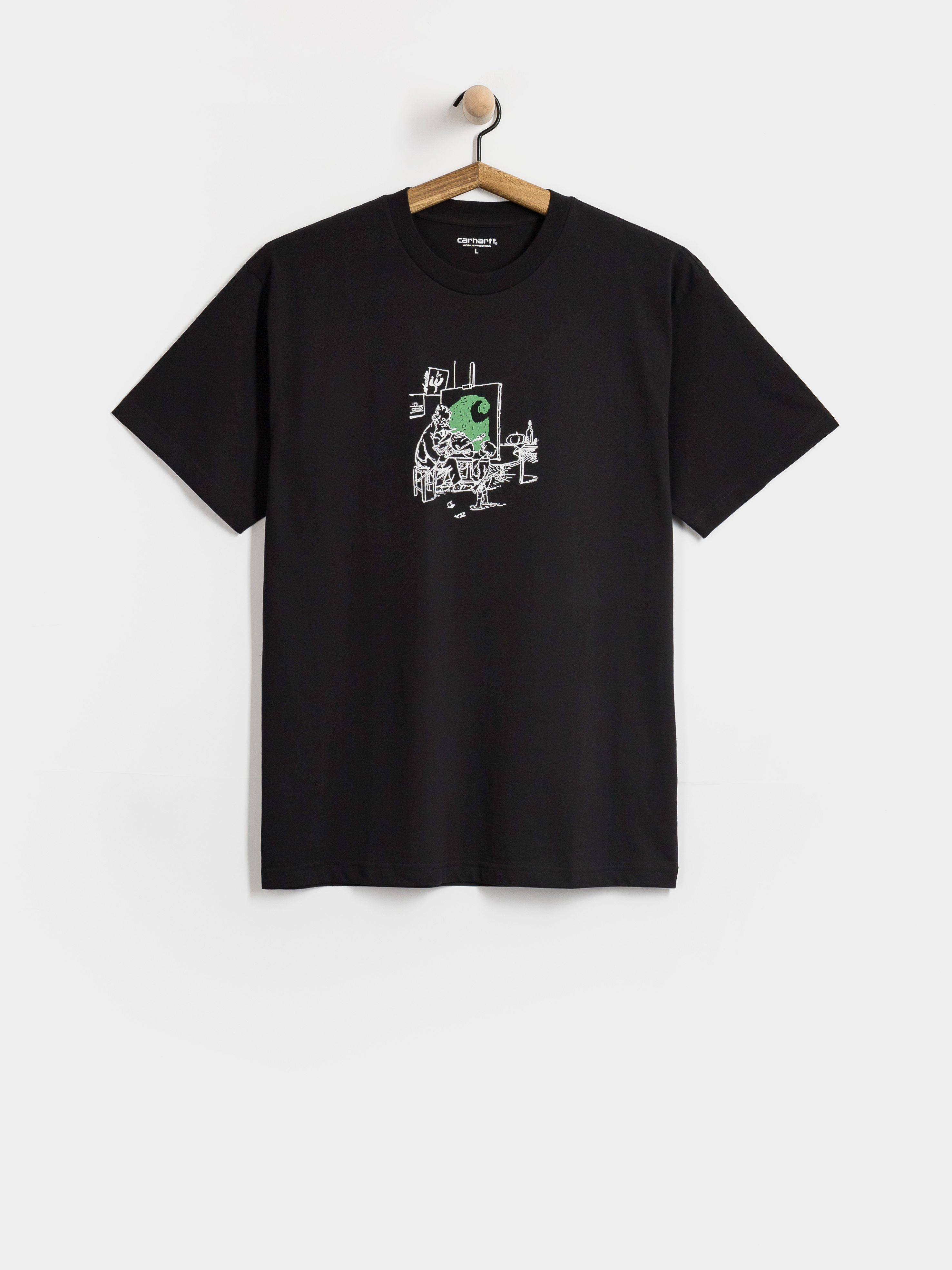 Футболка Carhartt WIP Old Painter (black)