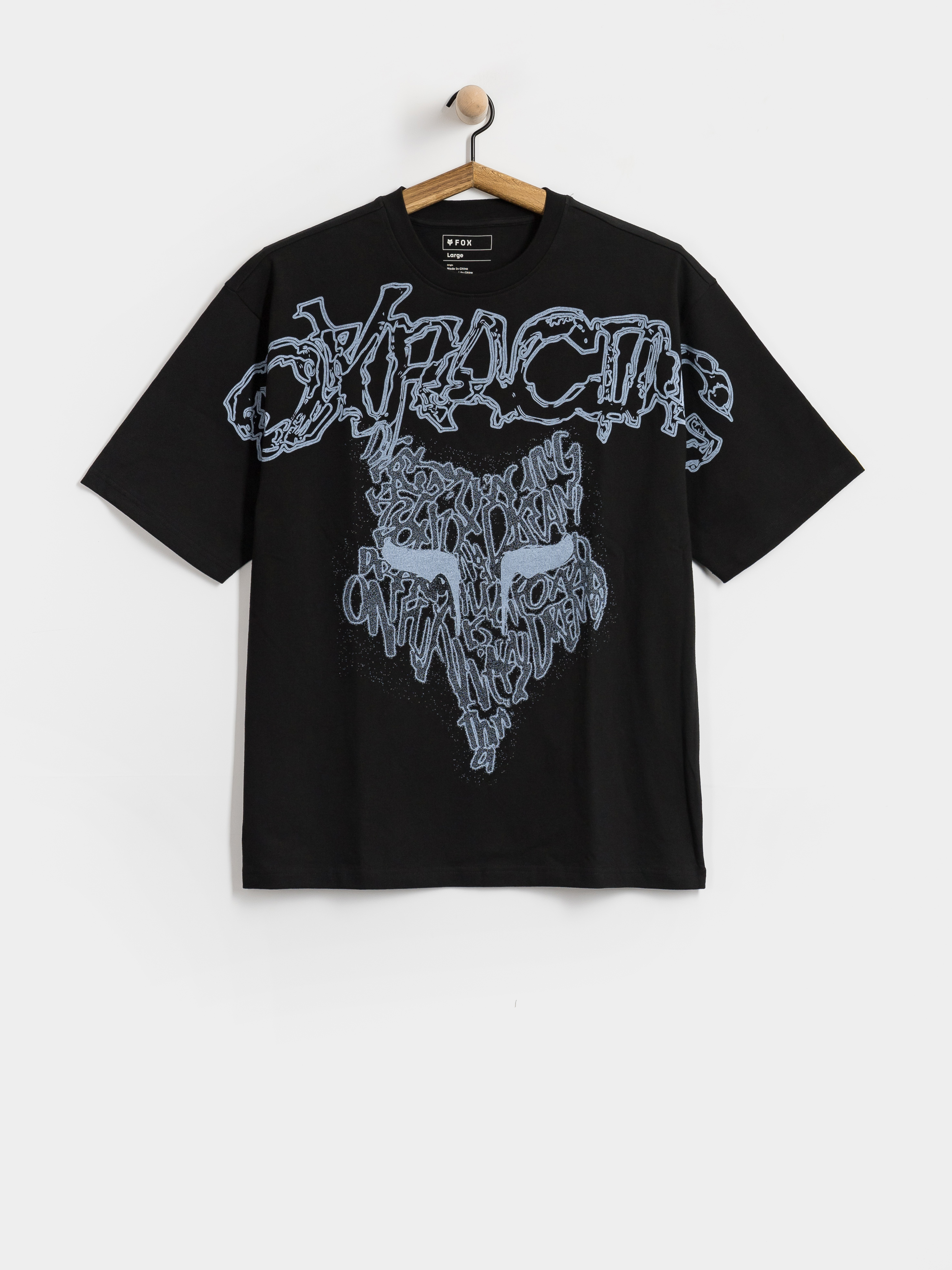 Футболка Fox Abyss Heavyweight (black)