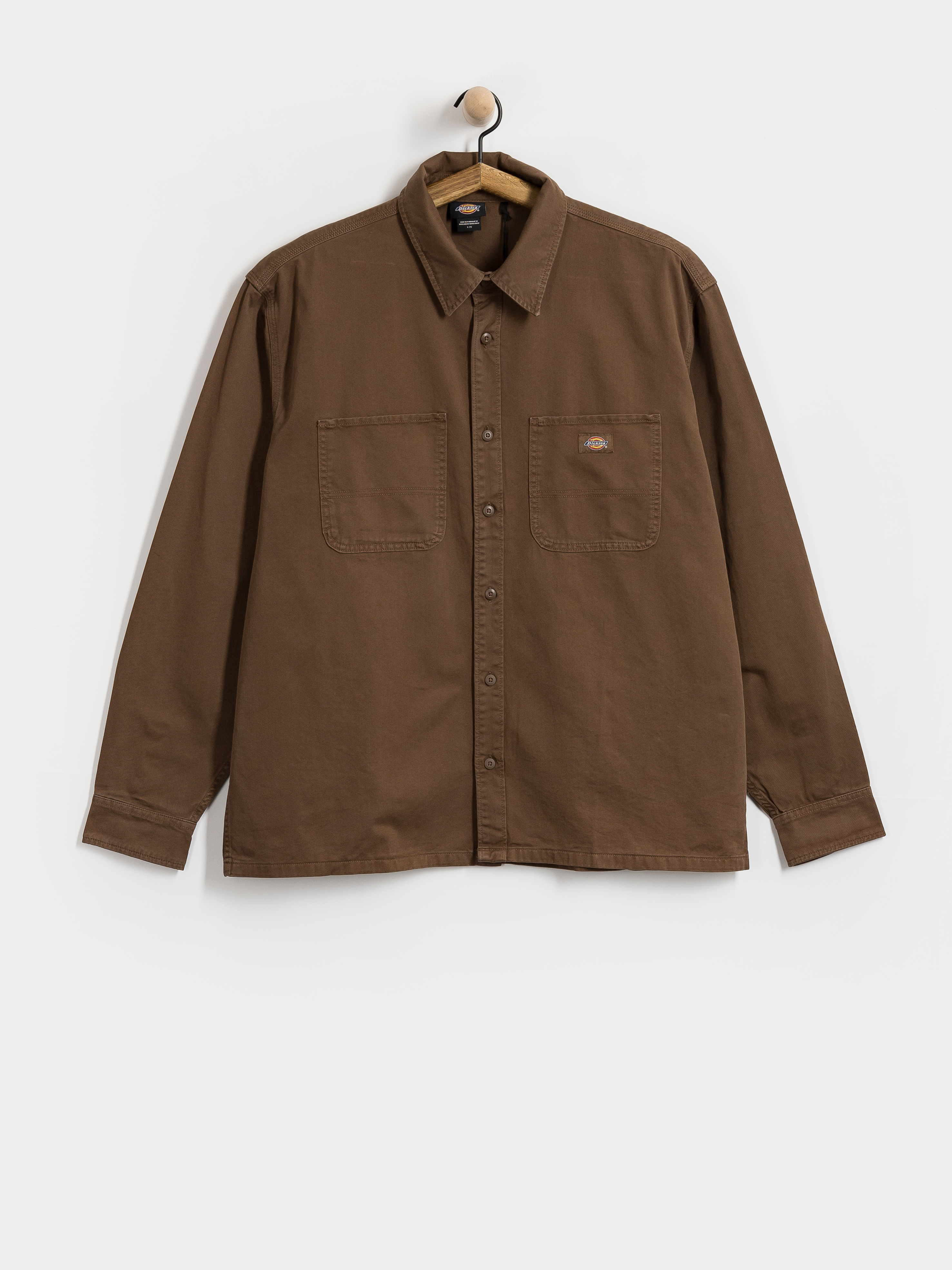 Сорочка Dickies 247 Garment Dyed Work (timber brown)