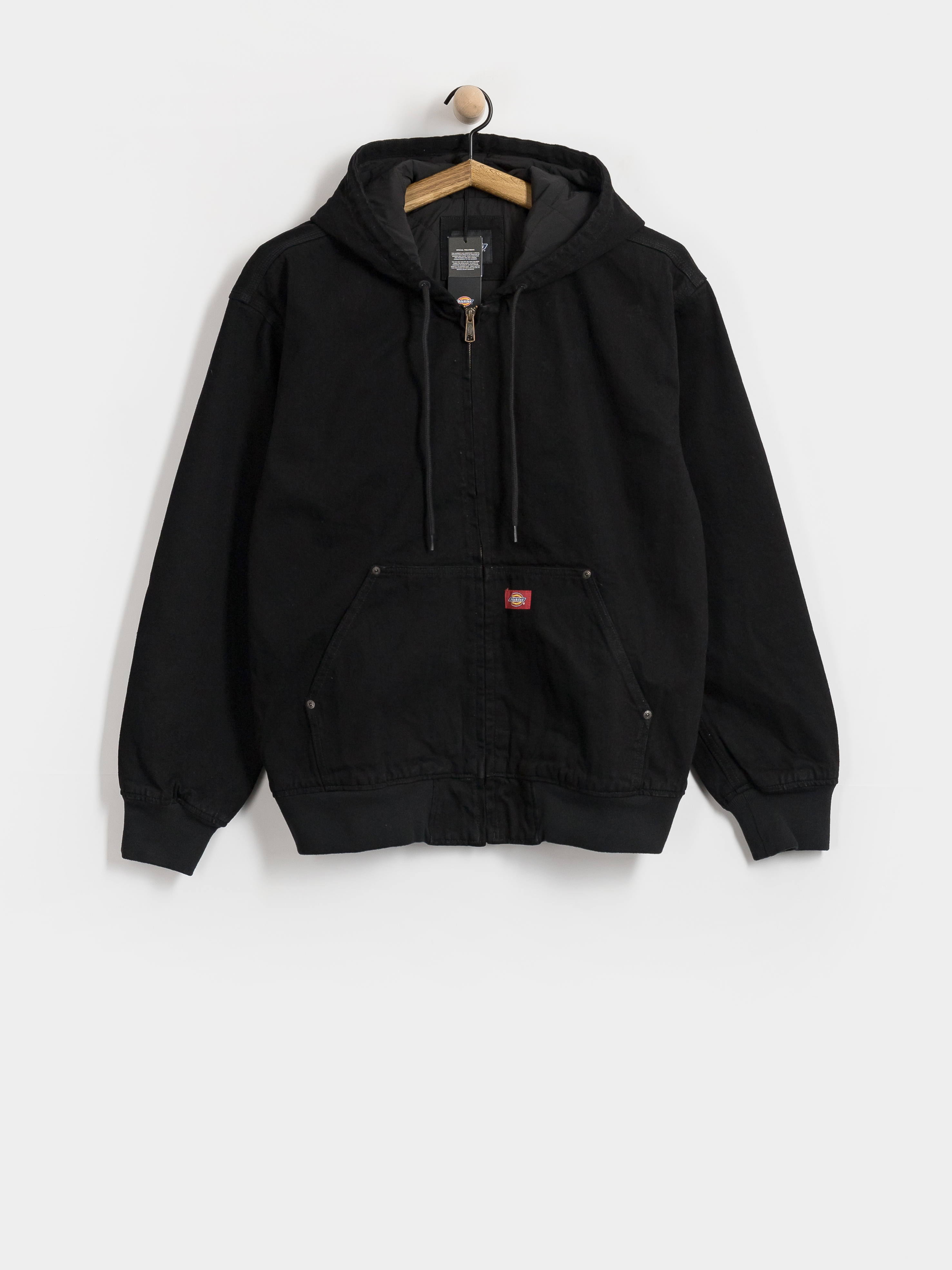 Куртка Dickies Hilham Lined Denim Hooded Bomber (black)