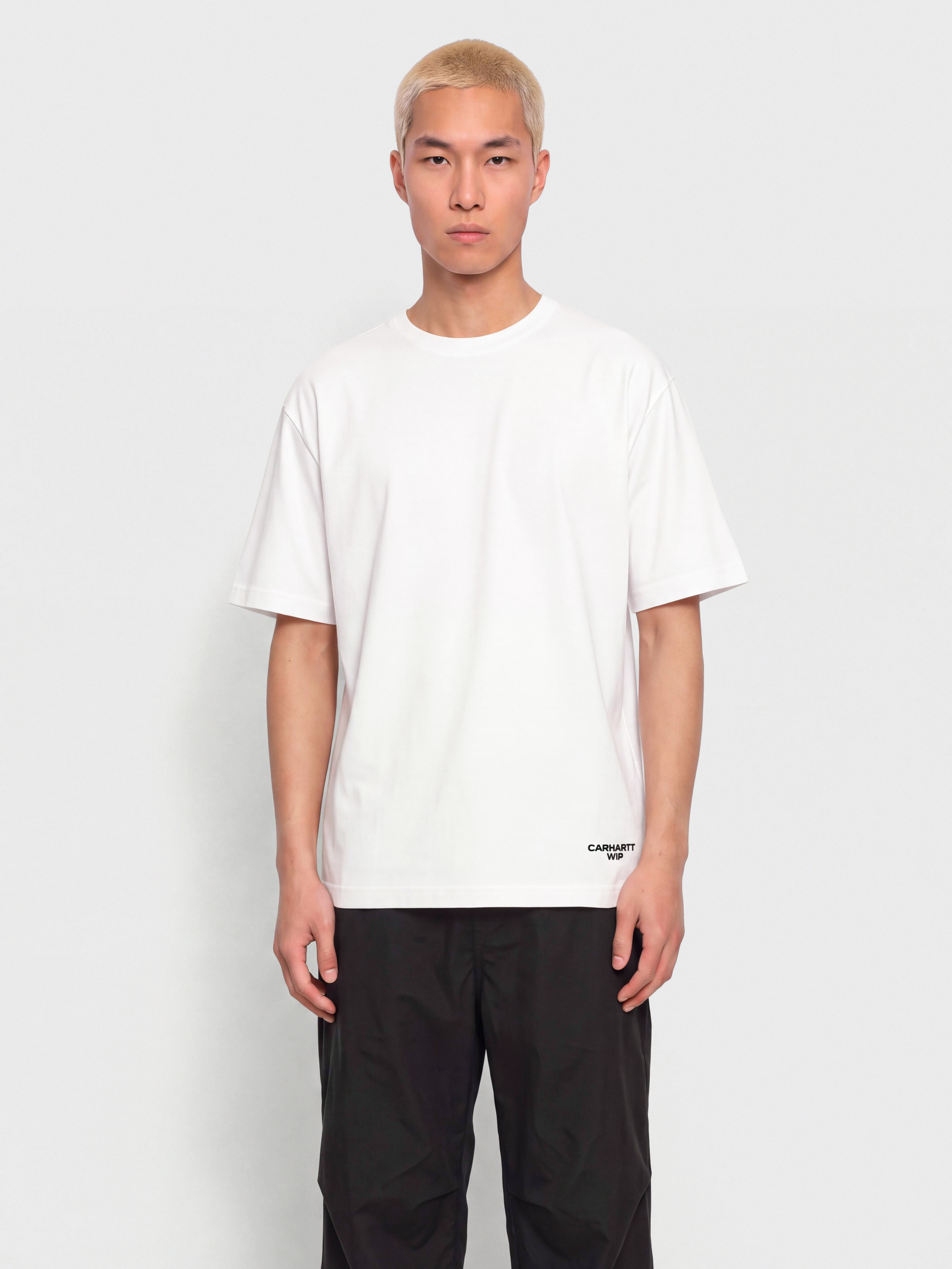 Футболка Carhartt WIP Chapter Script (white/black)