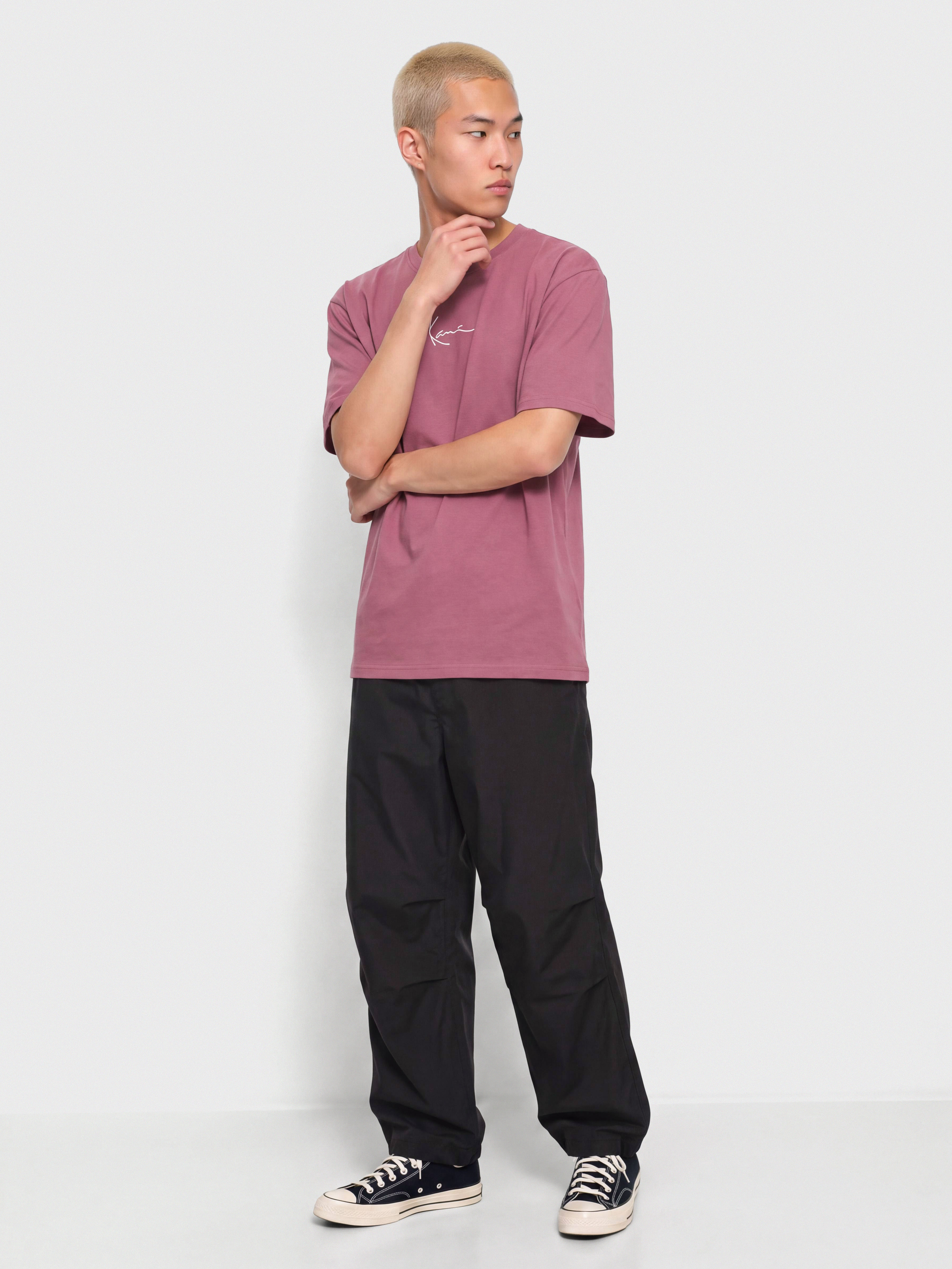 Футболка Karl Kani Small Signature Essential (berry)