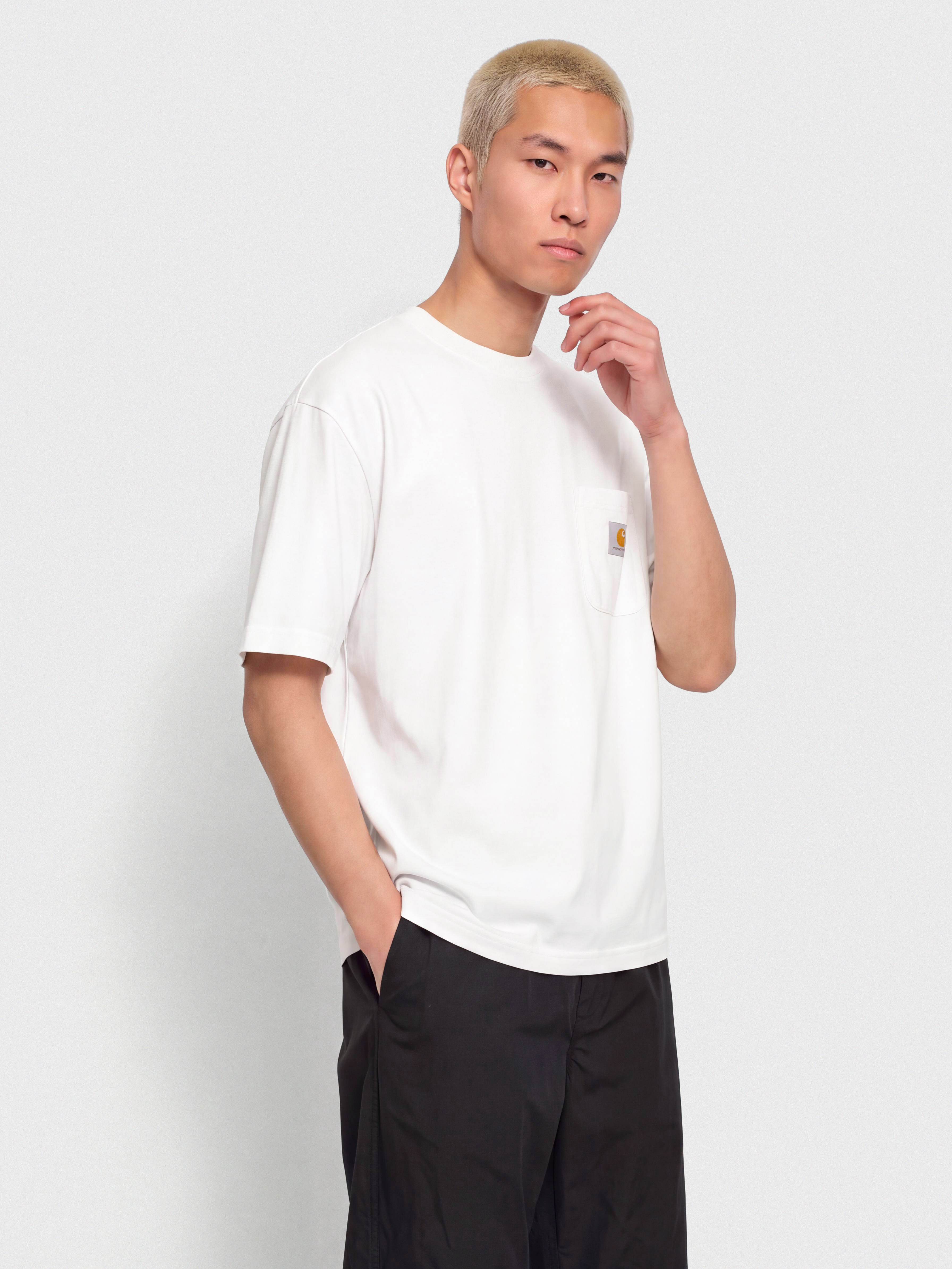 Футболка Carhartt WIP Work Pocket (white)