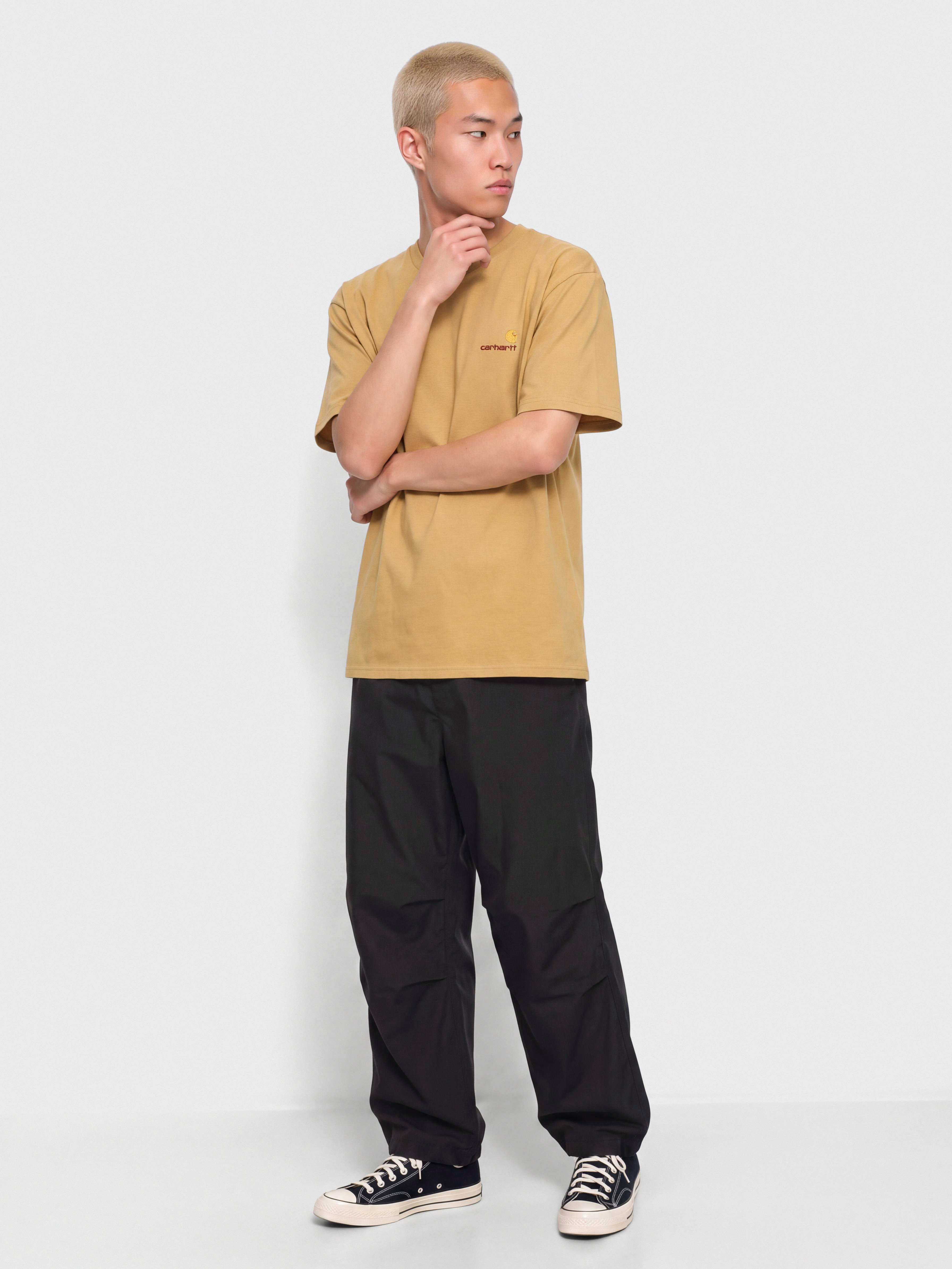Футболка Carhartt WIP American Script (wip dusty h)