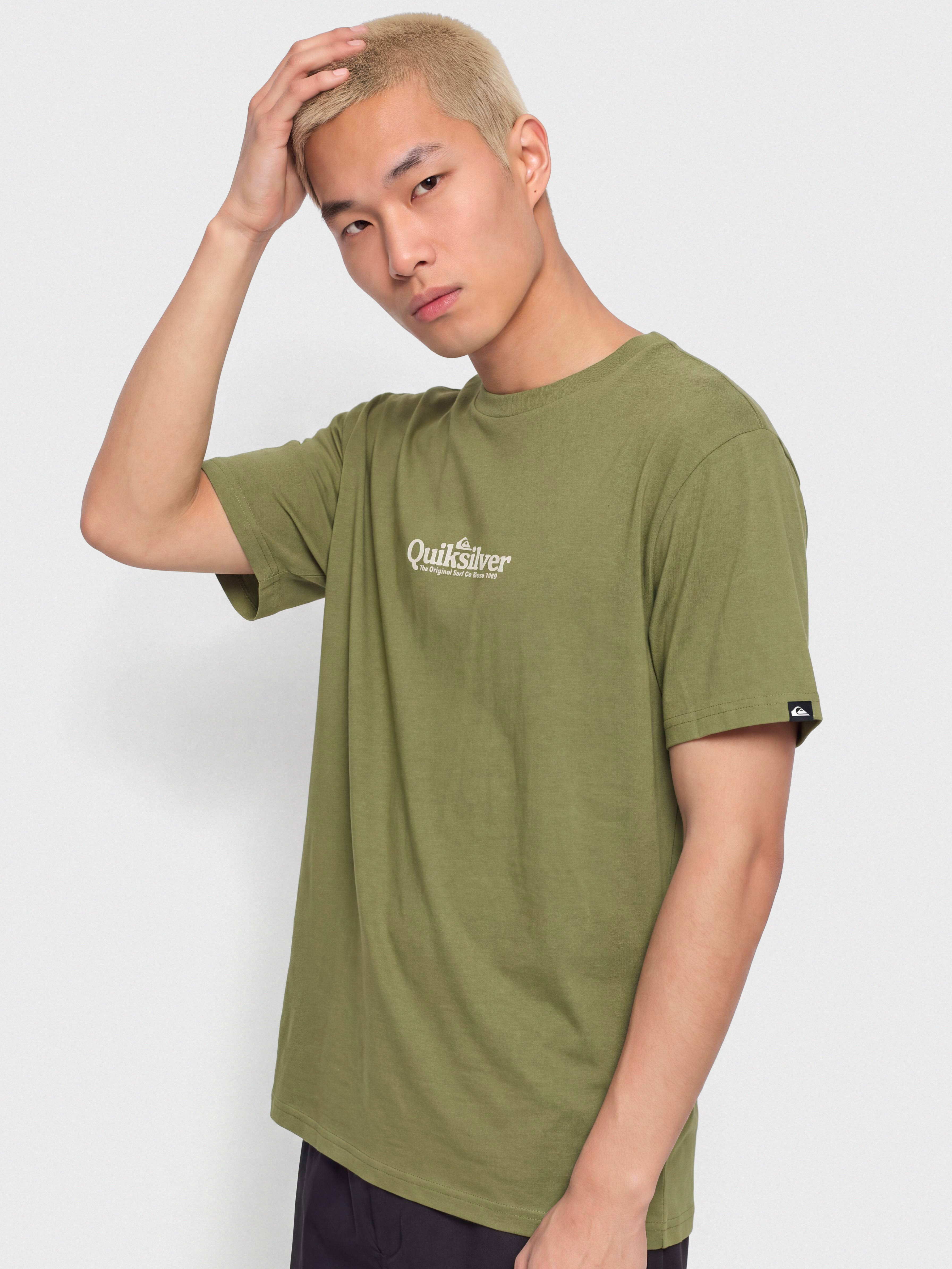 Футболка Quiksilver Fineline (loden green)
