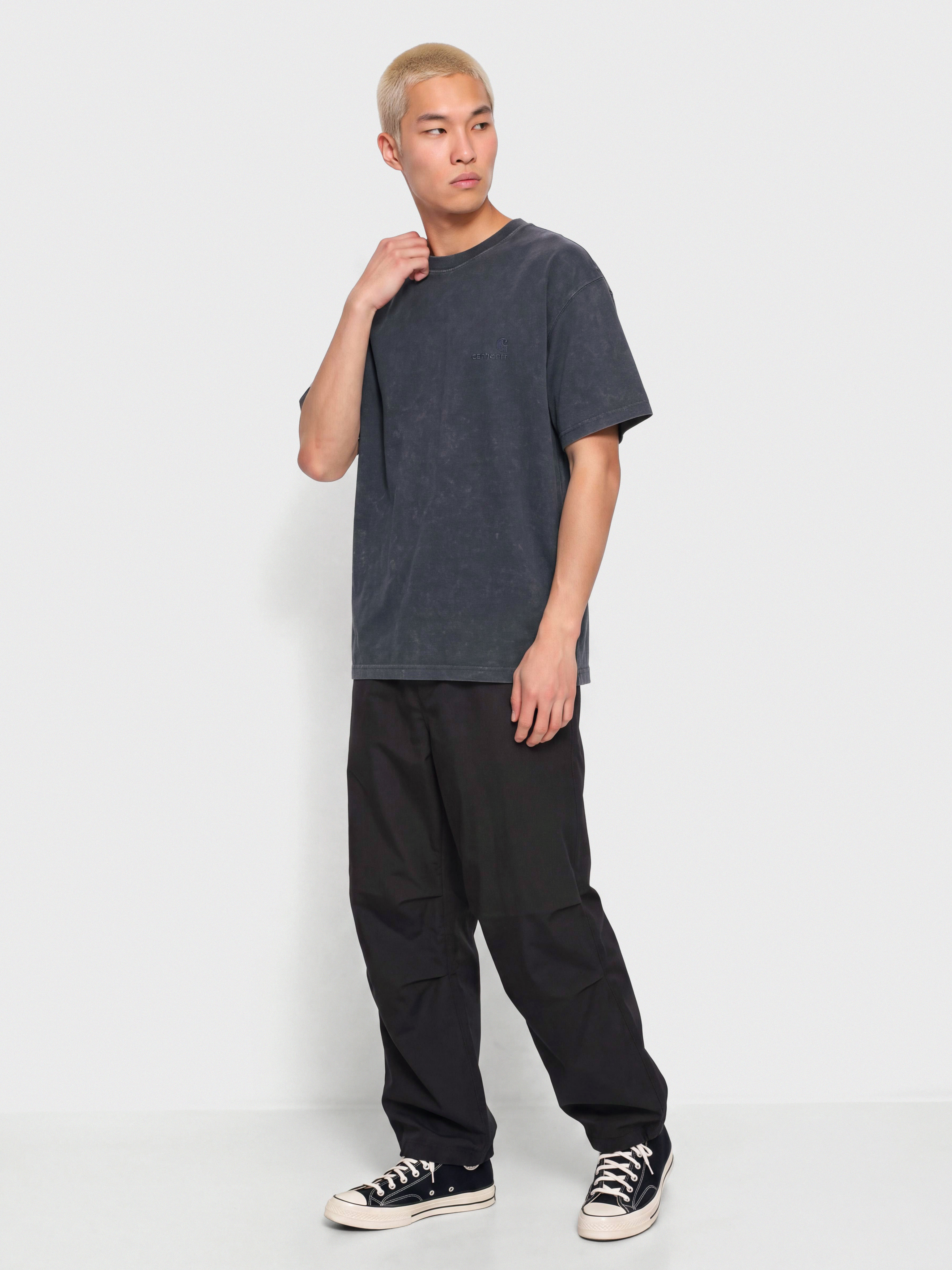 Футболка Carhartt WIP Lambert (dark navy/moon wash)
