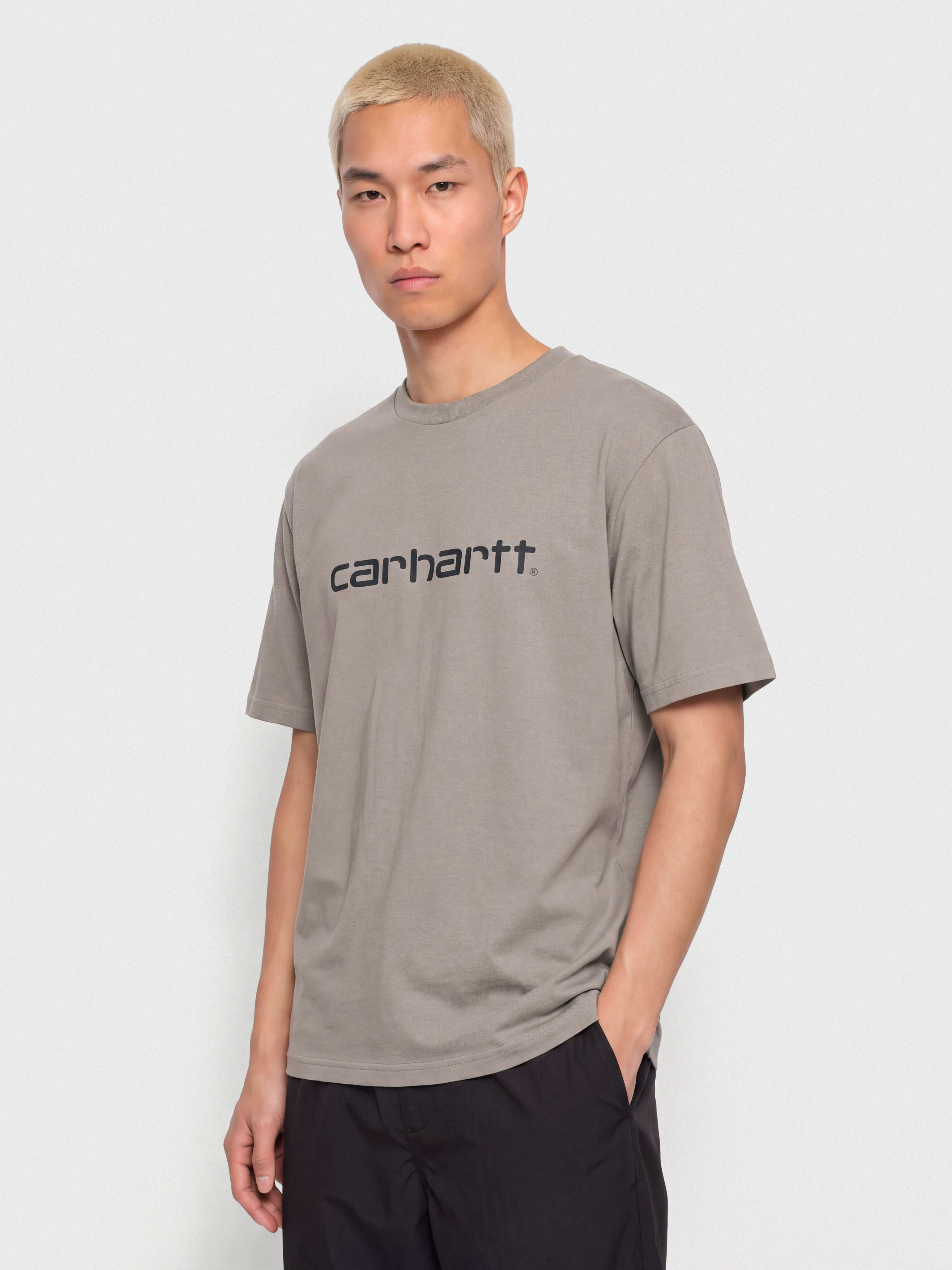 u0424u0443u0442u0431u043eu043bu043au0430 Carhartt WIP Script (shady grey/dark navy)