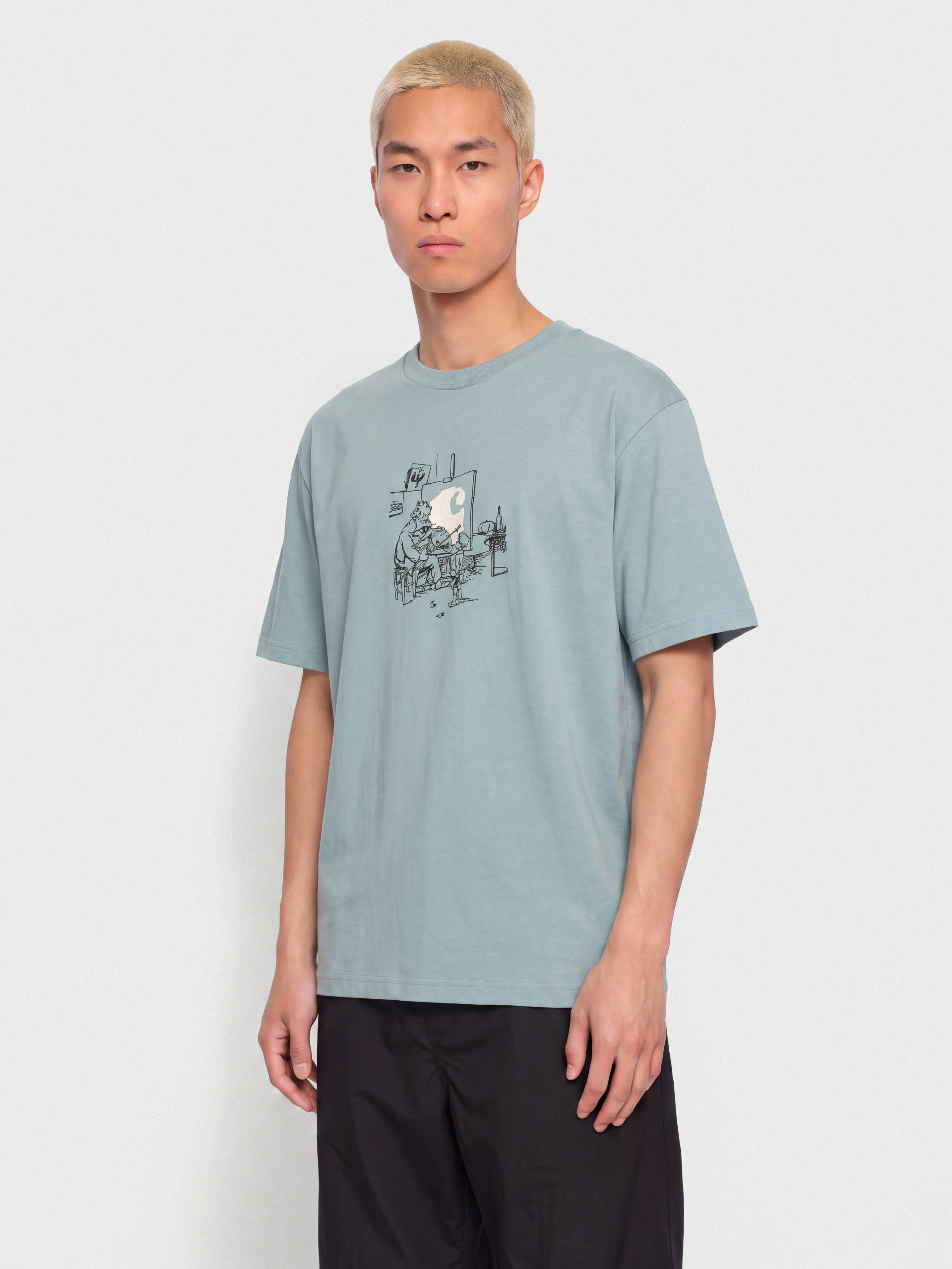 Футболка Carhartt WIP Old Painter (citadel)