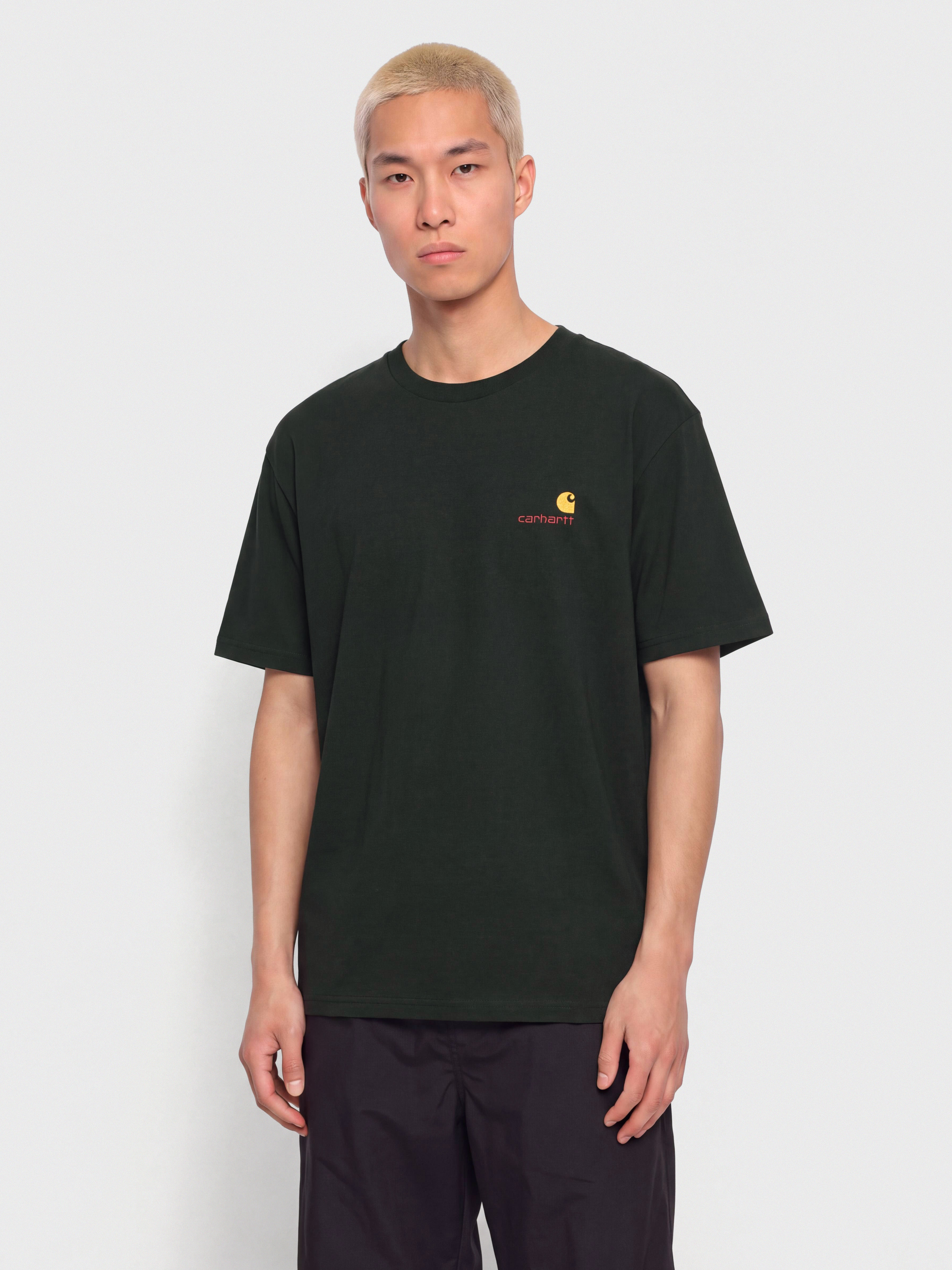 Футболка Carhartt WIP American Script (raven)