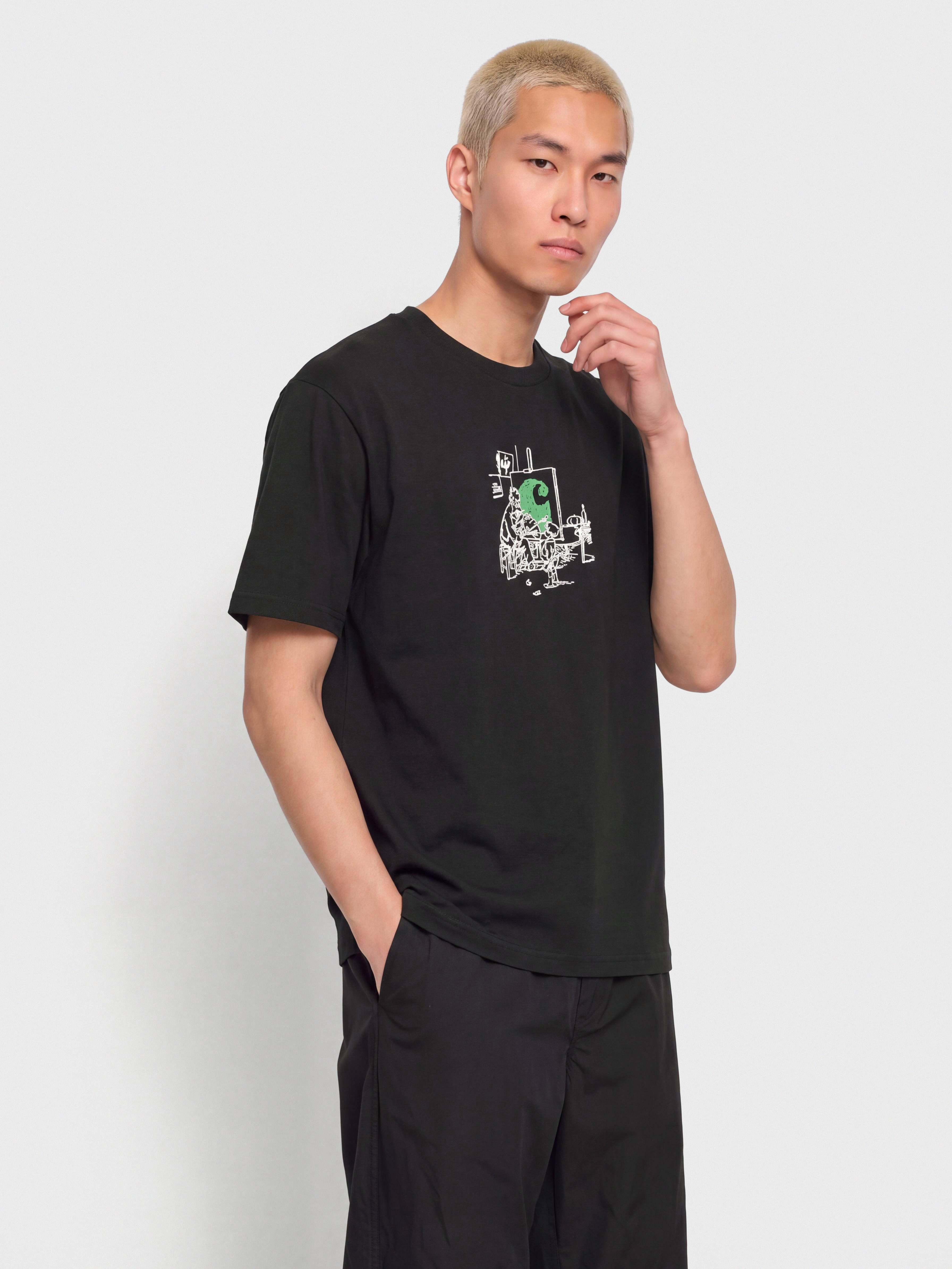 Футболка Carhartt WIP Old Painter (black)