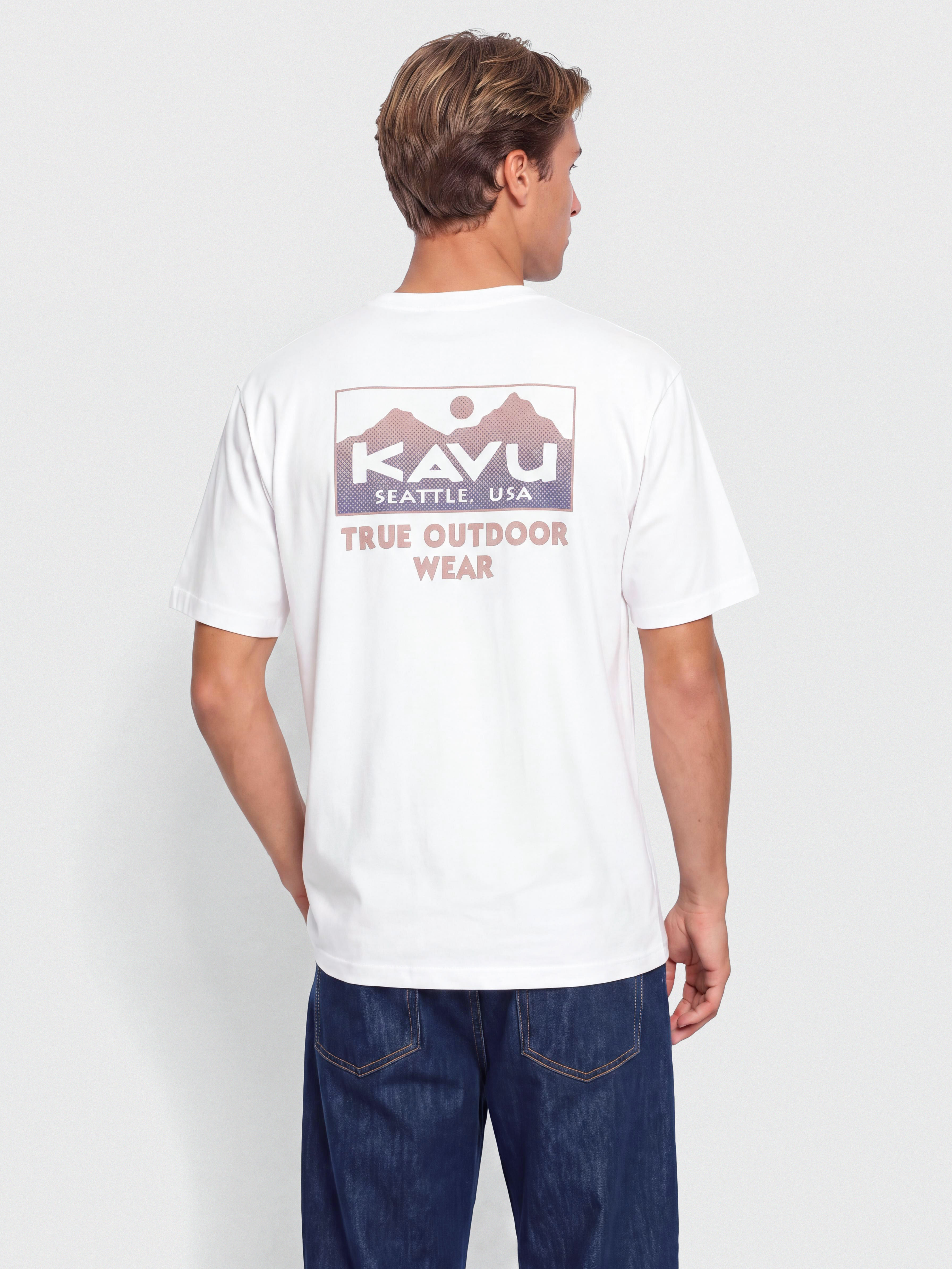 Футболка Kavu True Grade (off white)