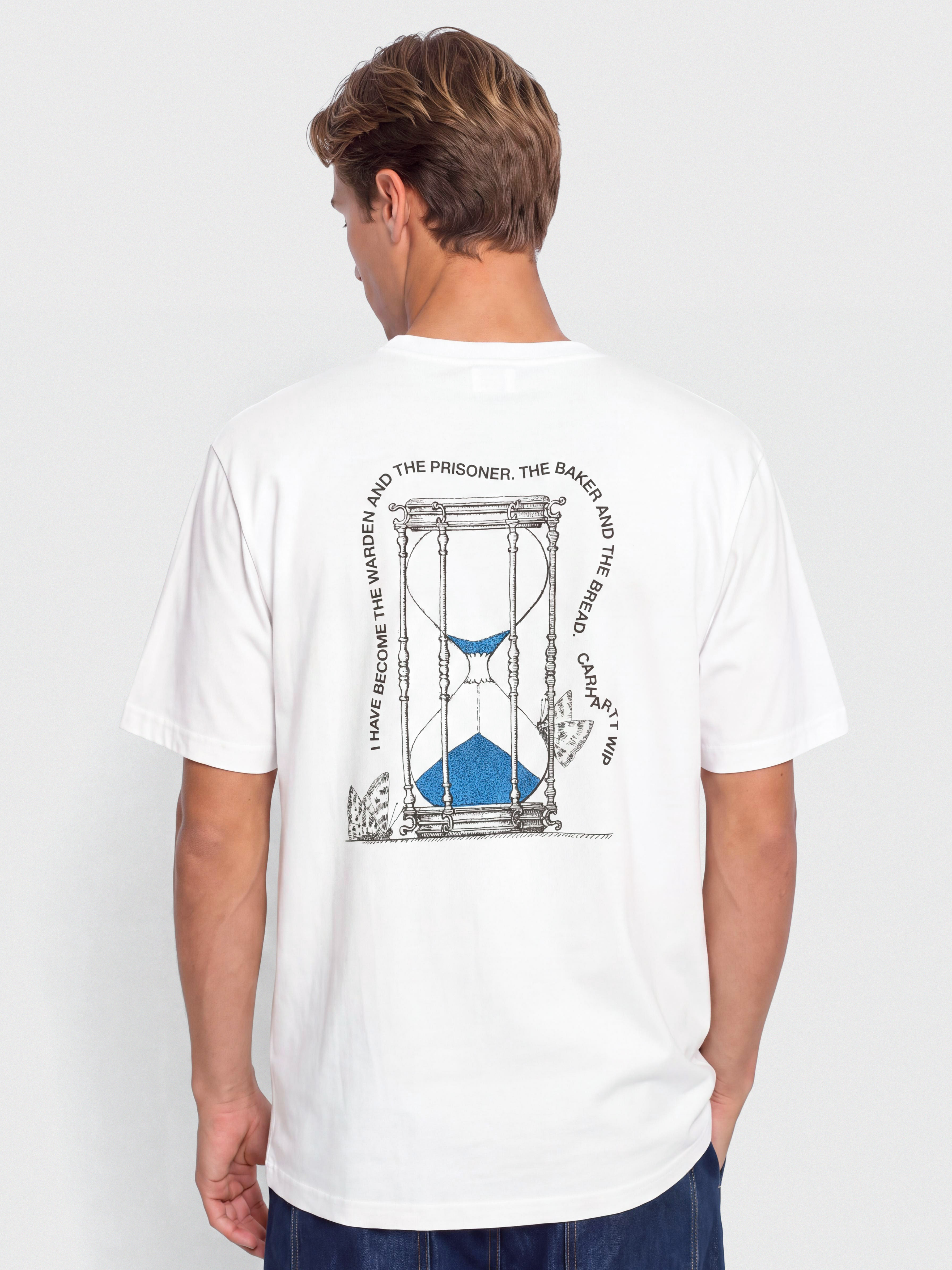 u0424u0443u0442u0431u043eu043bu043au0430 Carhartt WIP Hourglass (white)