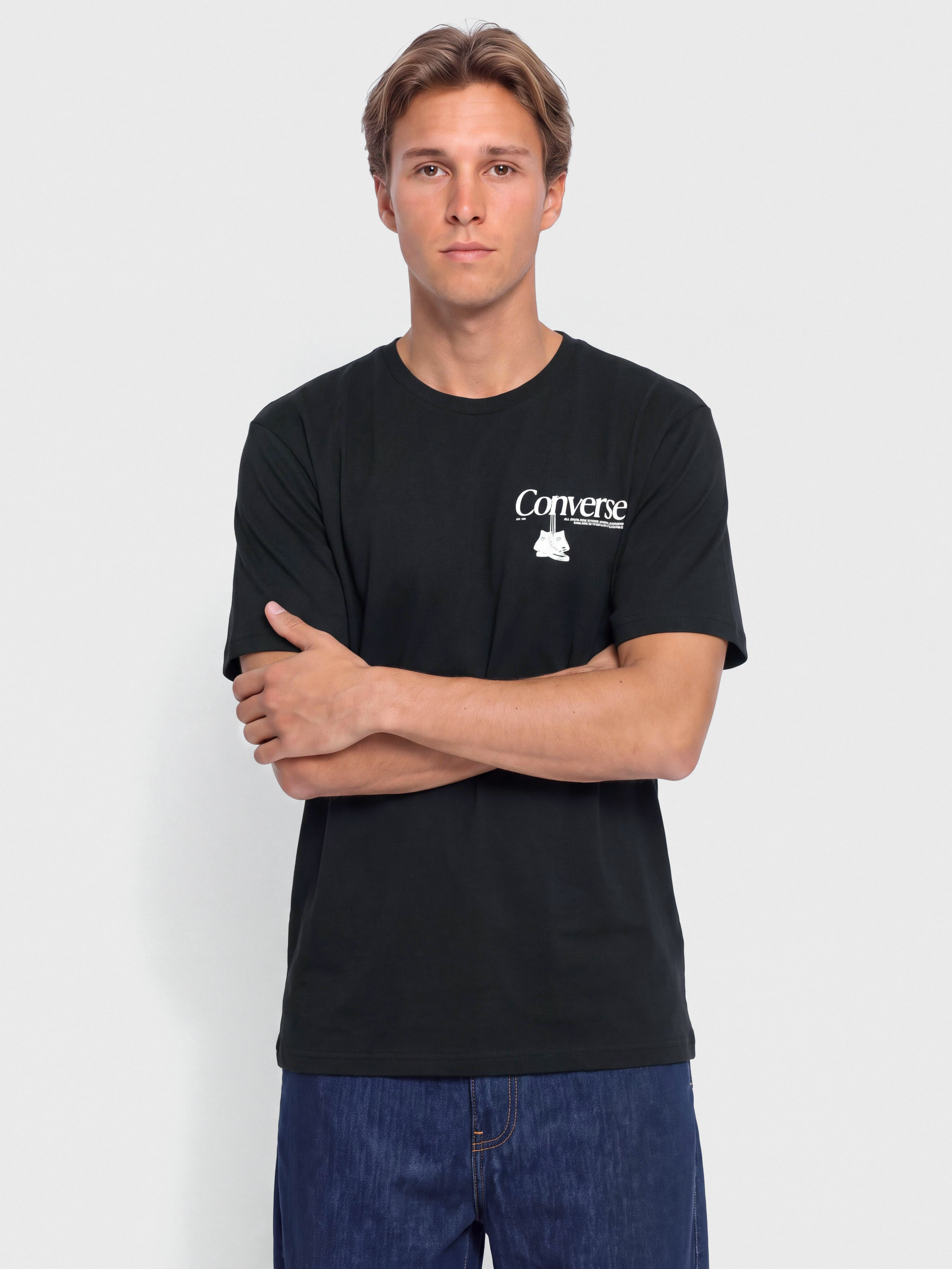 Футболка Converse Hanging Shoes (black)