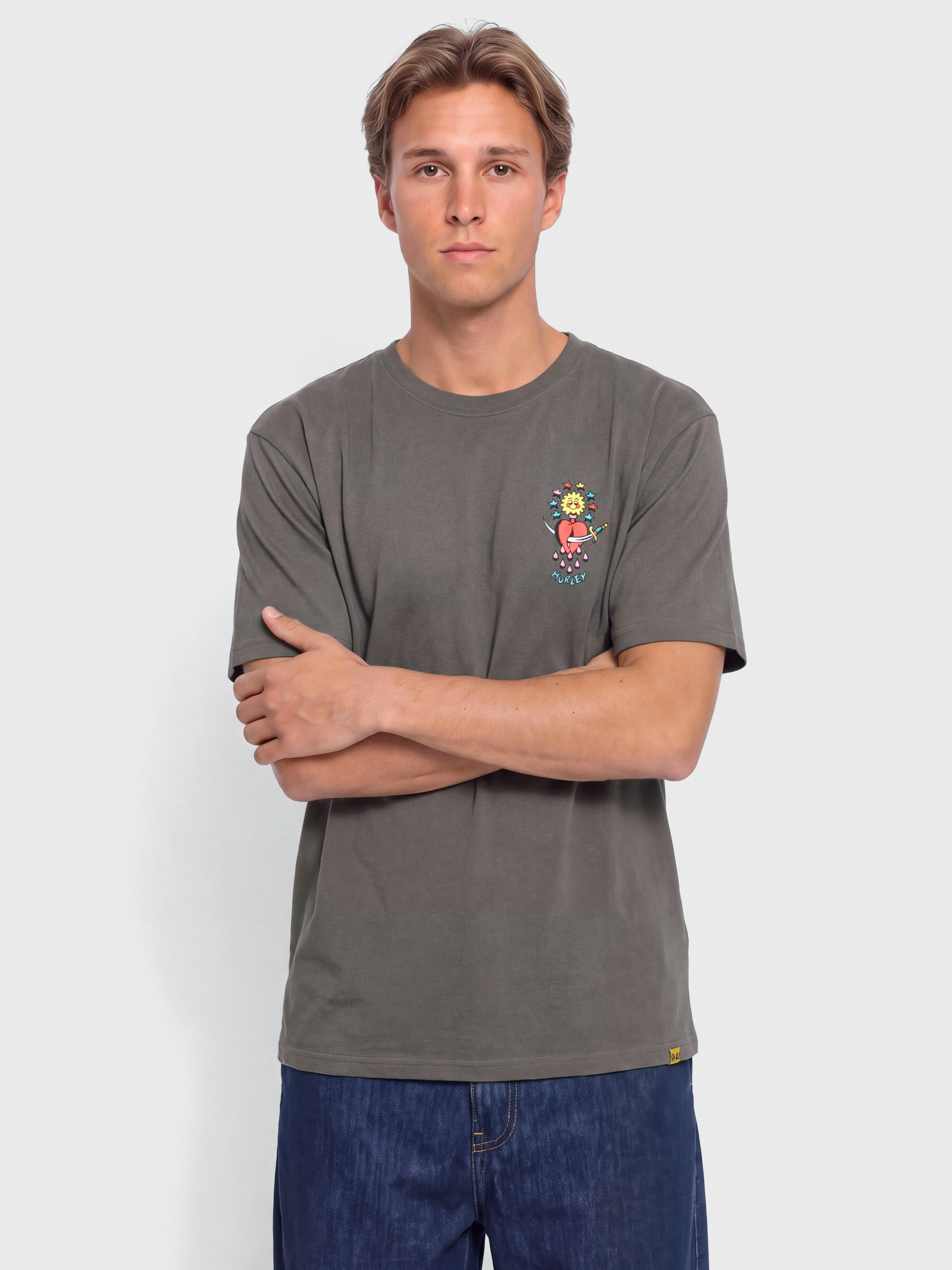 Футболка Hurley Etam Cat (grey)