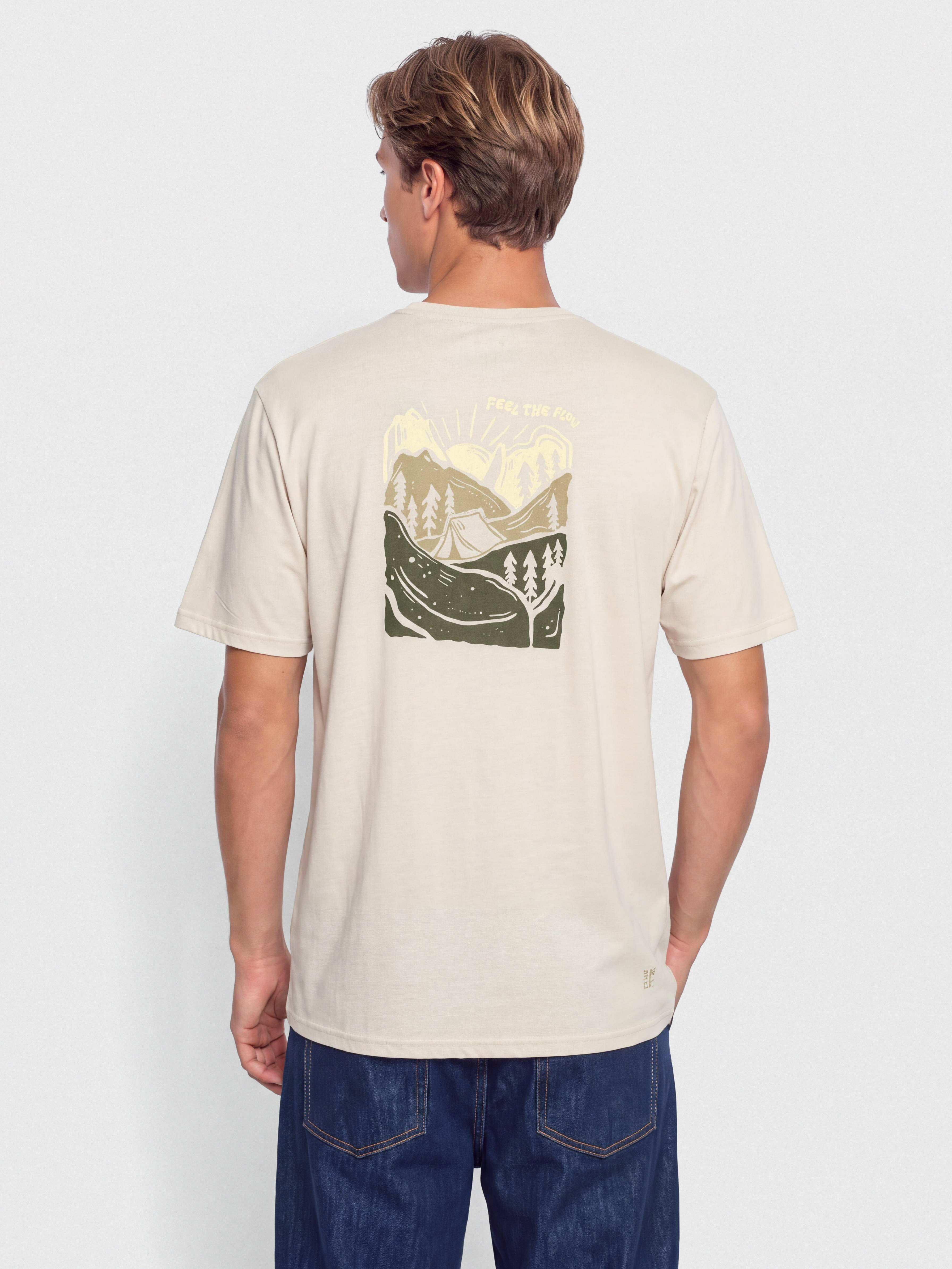Футболка FLOV Timberon (beige/olive)
