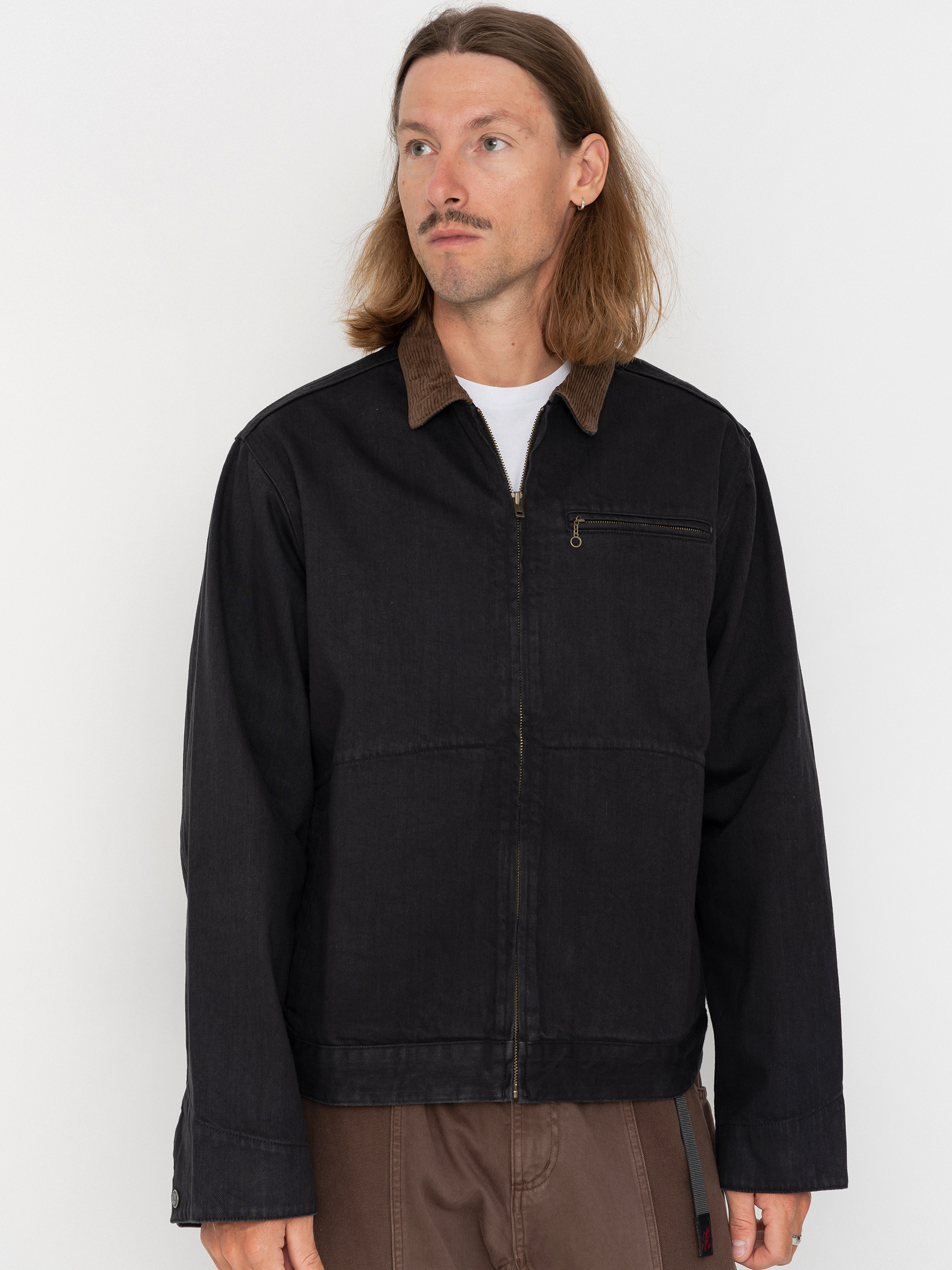 Куртка Gramicci Japanese Denim Trucker (true black)