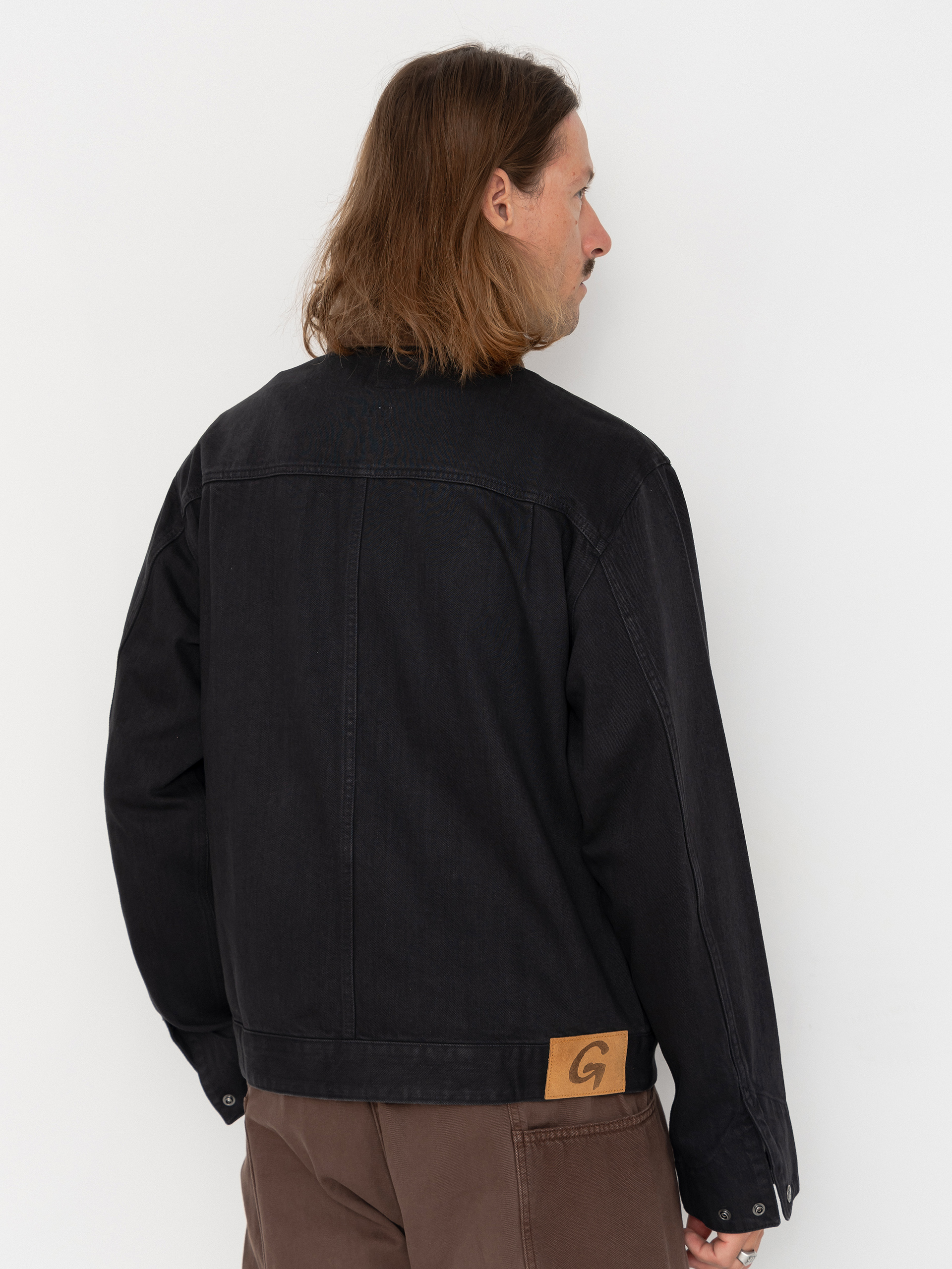 Куртка Gramicci Japanese Denim Trucker (true black)