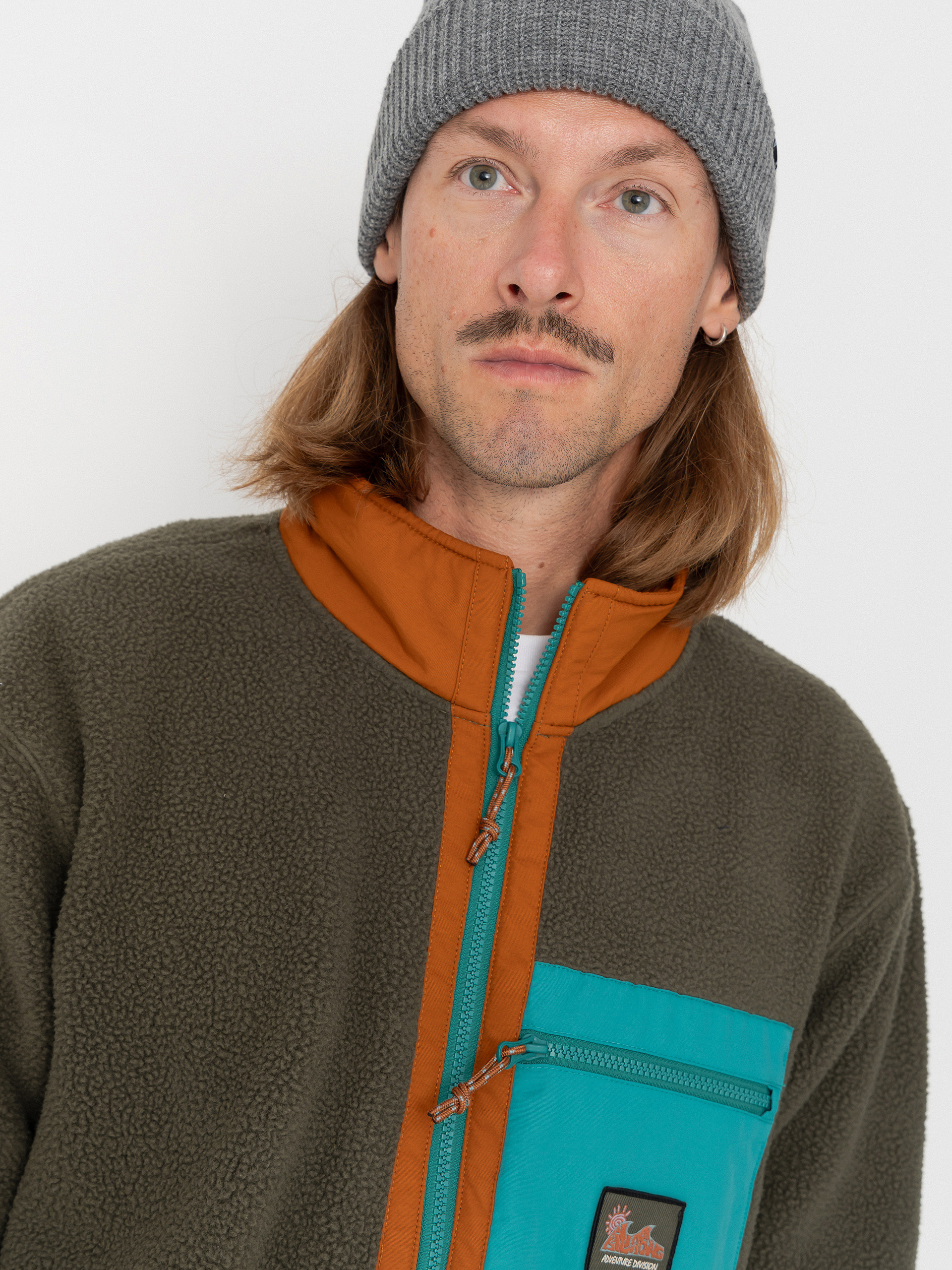 Чоловічий Флісовий светр Billabong Boundary Shore (caramel cafe)
