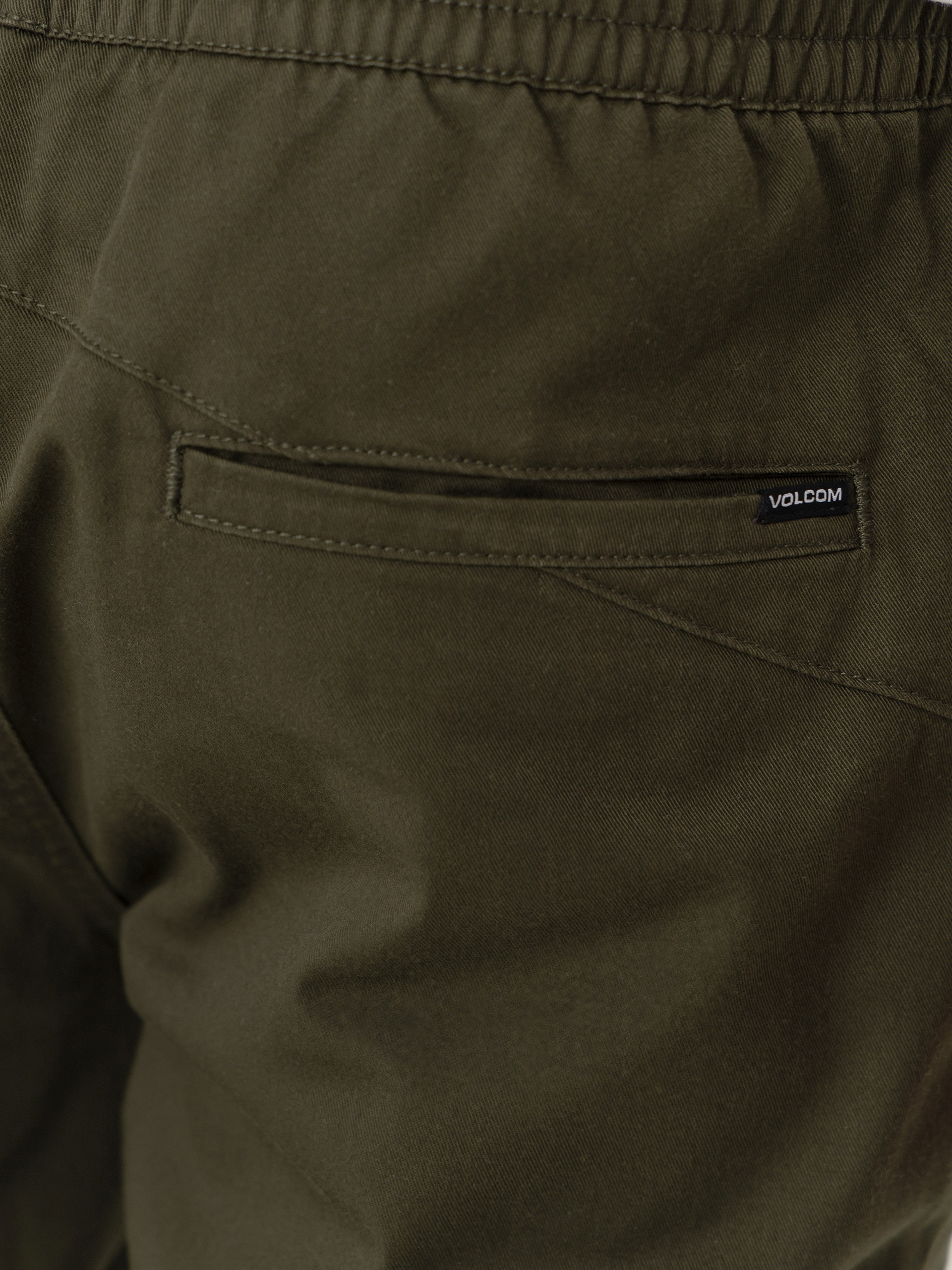Штани Volcom Frickin Slim Jogger (dark green)