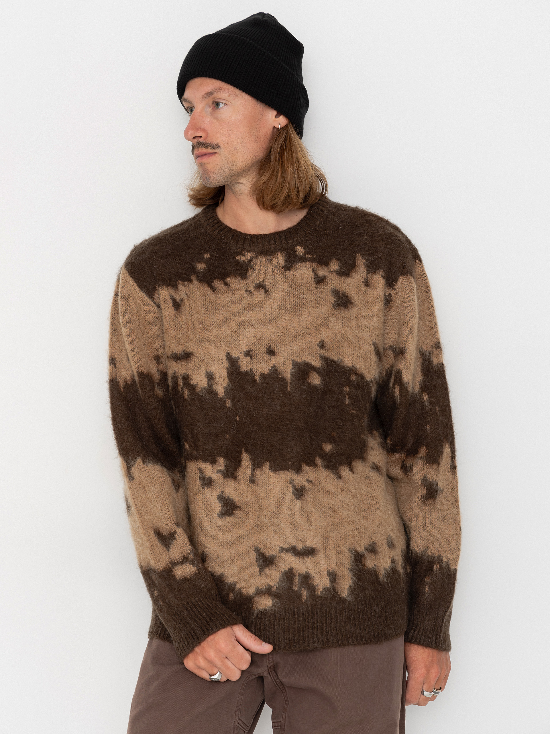 u0421u0432u0435u0442u0440 Gramicci Mohair Splatter (taupe splatter)