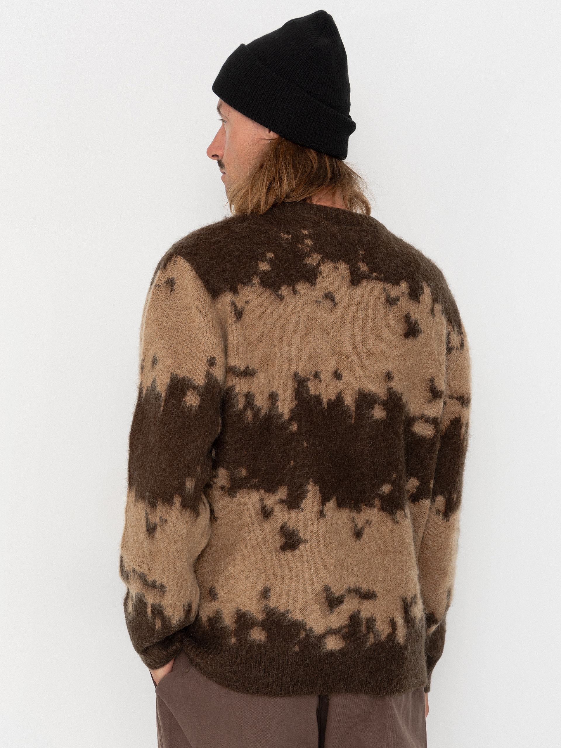 Светр Gramicci Mohair Splatter (taupe splatter)