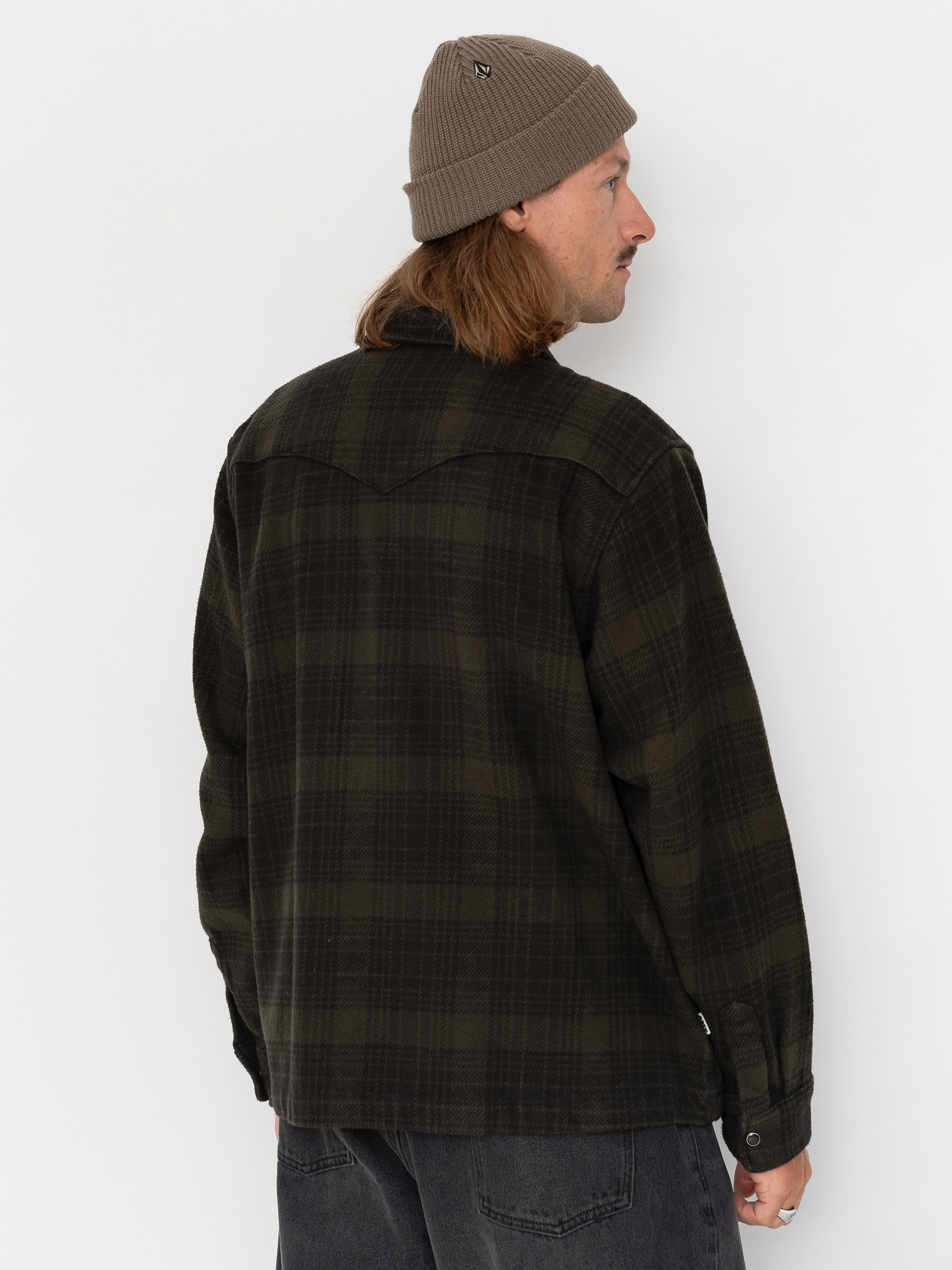 Куртка OBEY Willie Zip Shirt (rosin multi)