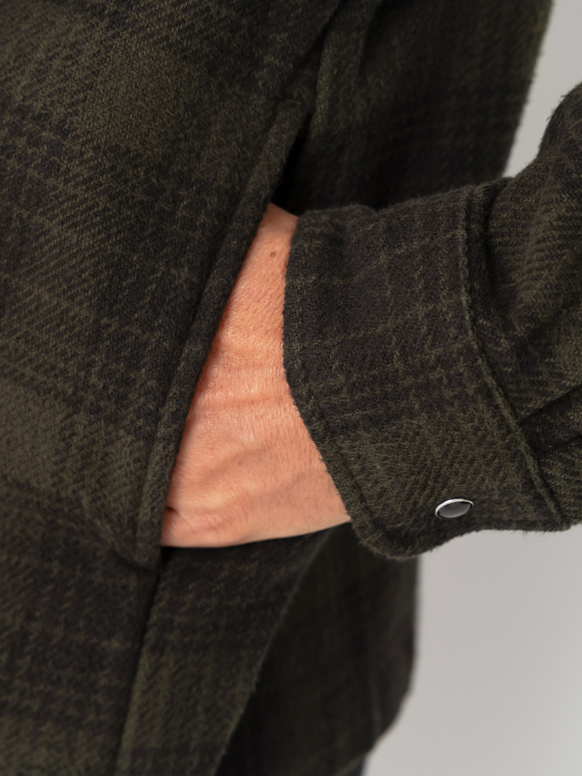 Куртка OBEY Willie Zip Shirt (rosin multi)