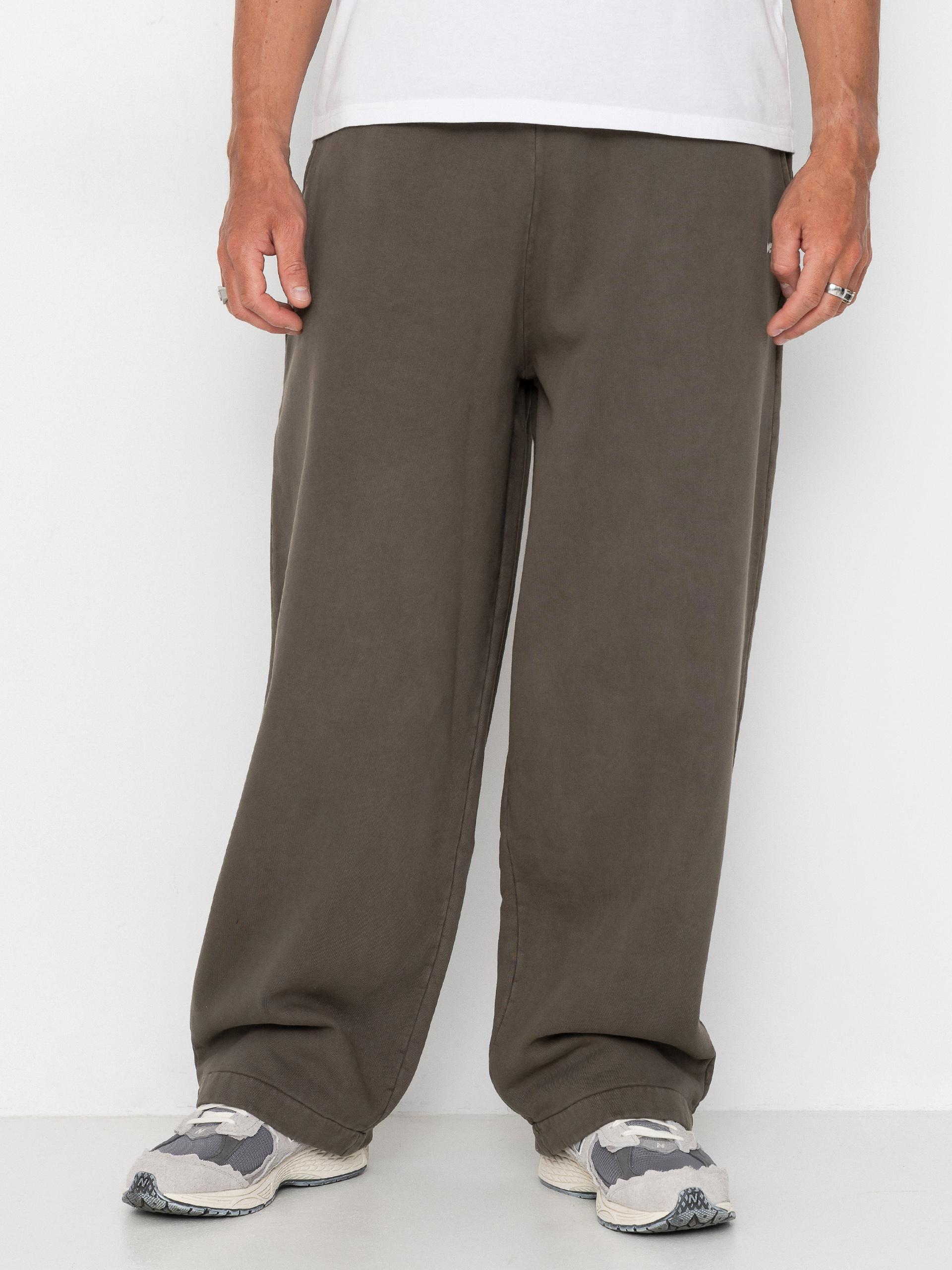 Штани OBEY Lowercase Pigment Straight (pigment black olive)