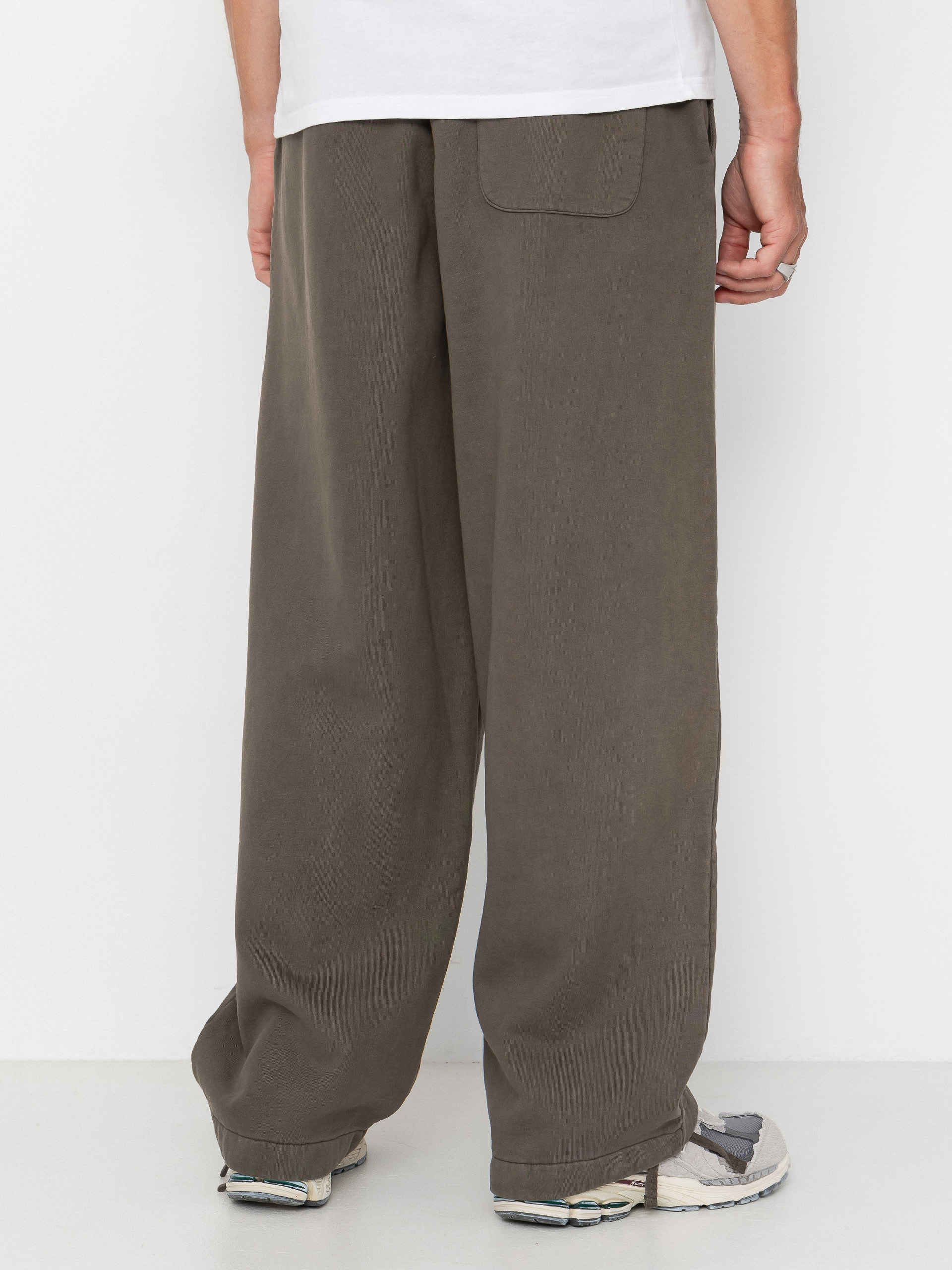 Штани OBEY Lowercase Pigment Straight (pigment black olive)