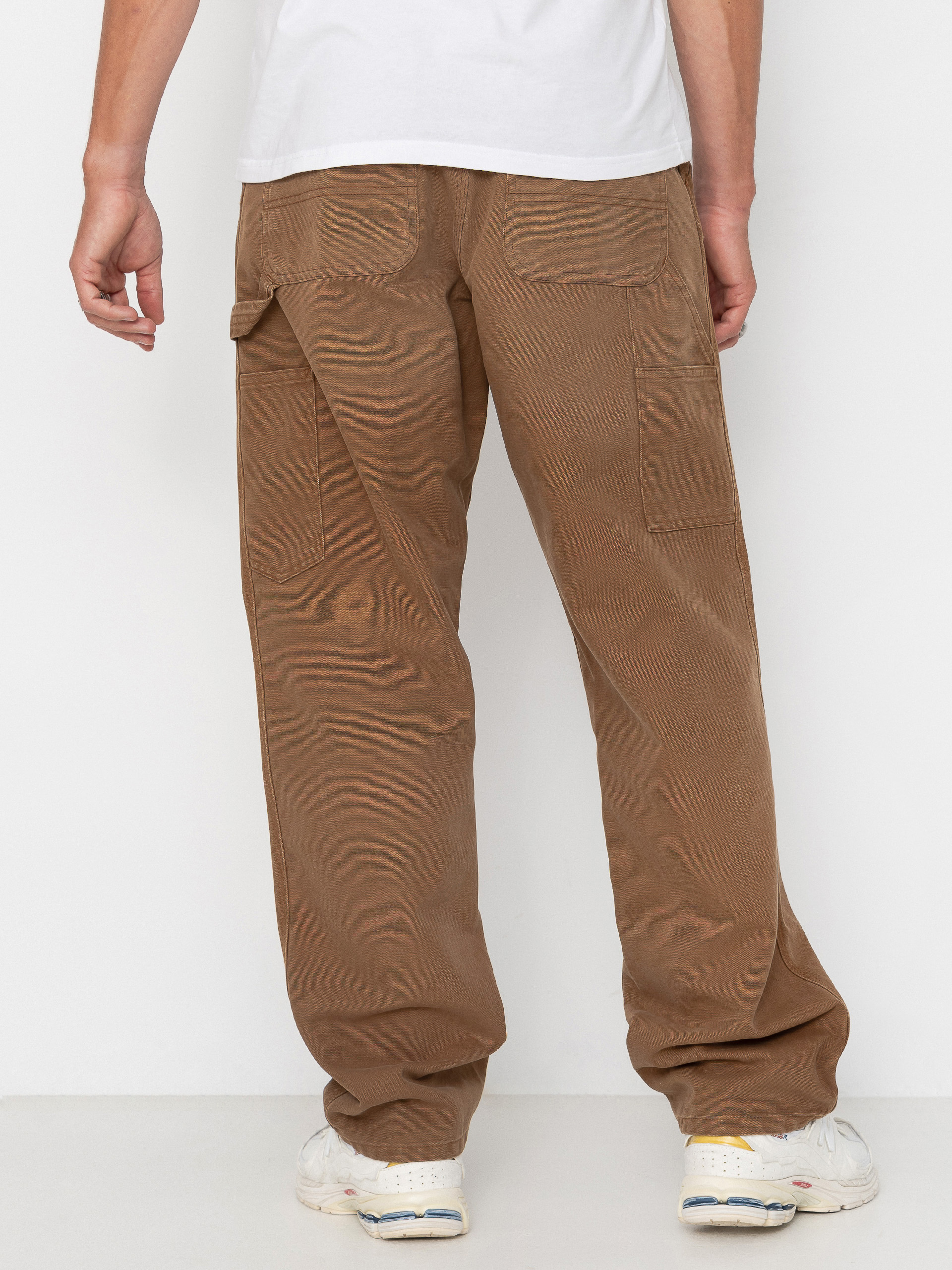Штани Carhartt WIP Single Knee (wip h brown/stone canvas)