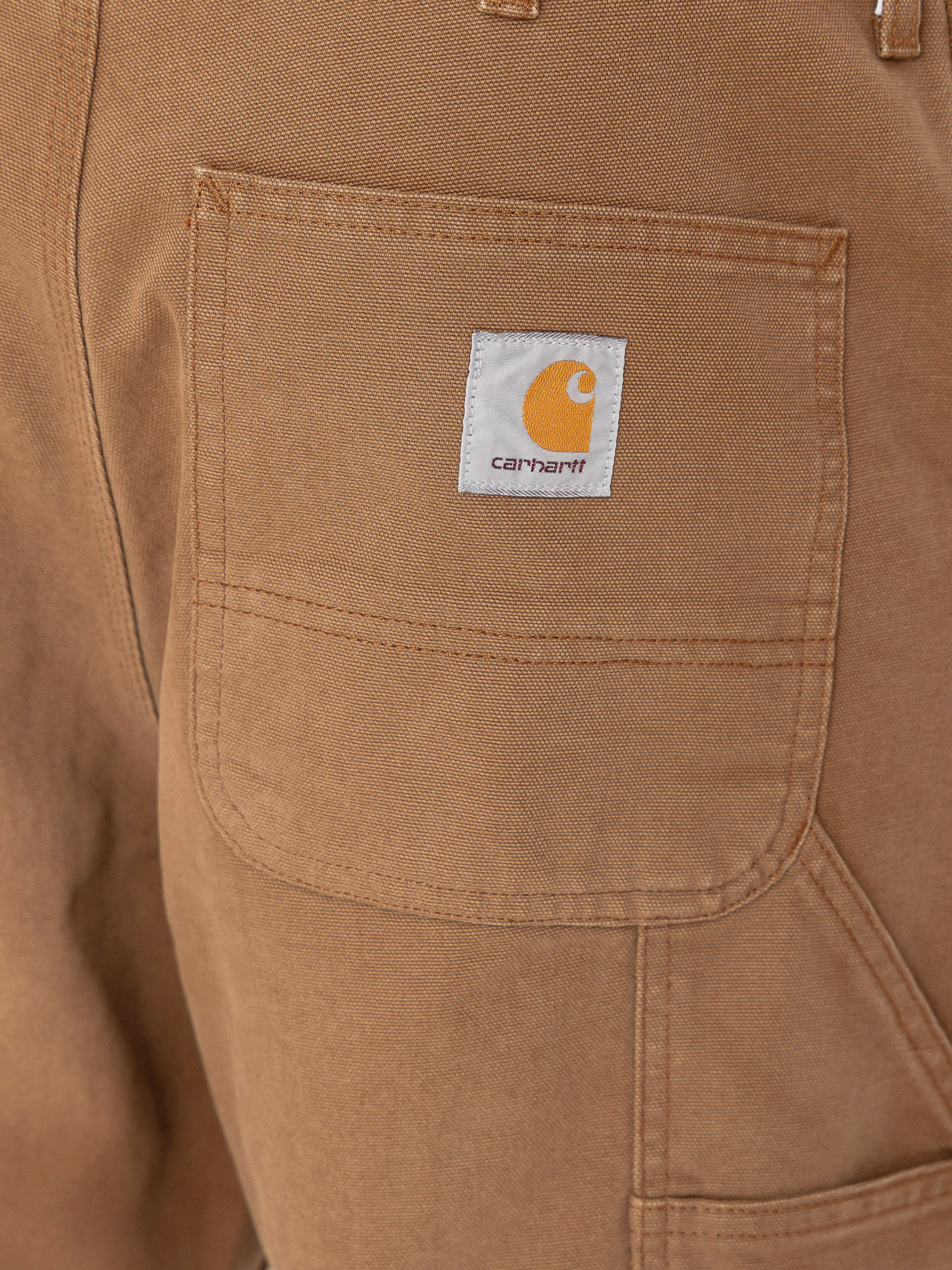Штани Carhartt WIP Single Knee (wip h brown/stone canvas)