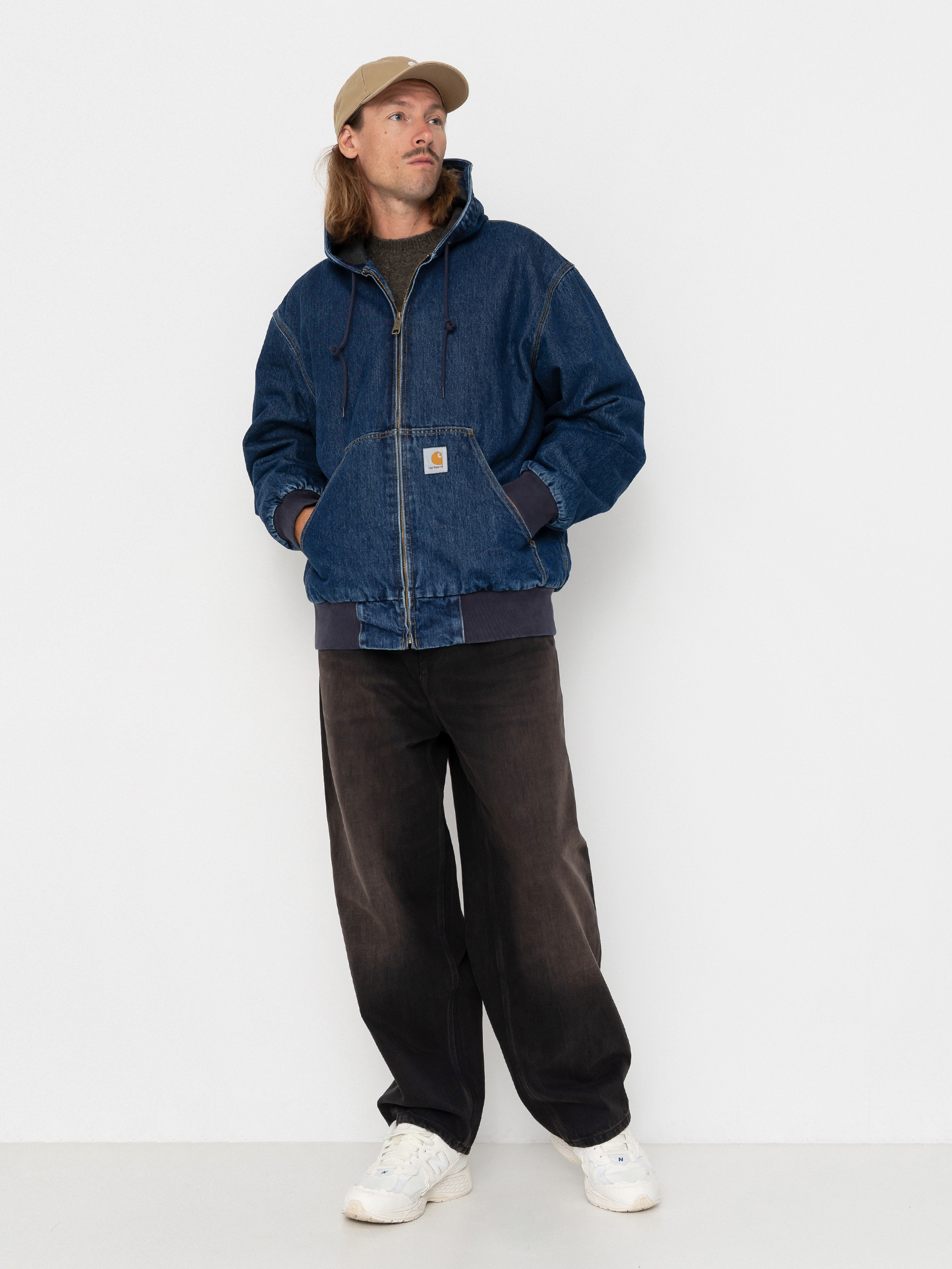 Куртка Carhartt WIP OG Active (blue/stone washed)
