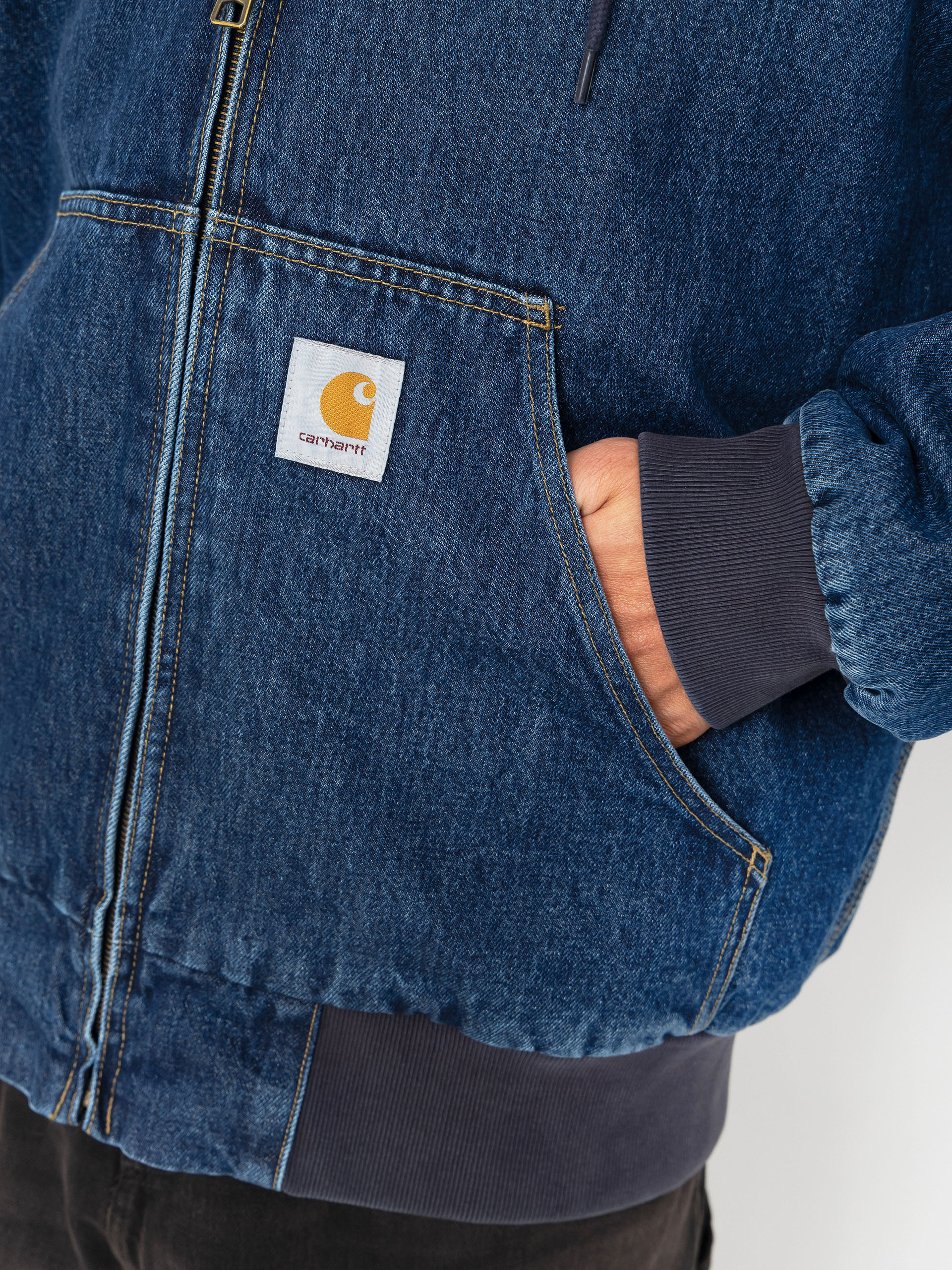 Куртка Carhartt WIP OG Active (blue/stone washed)