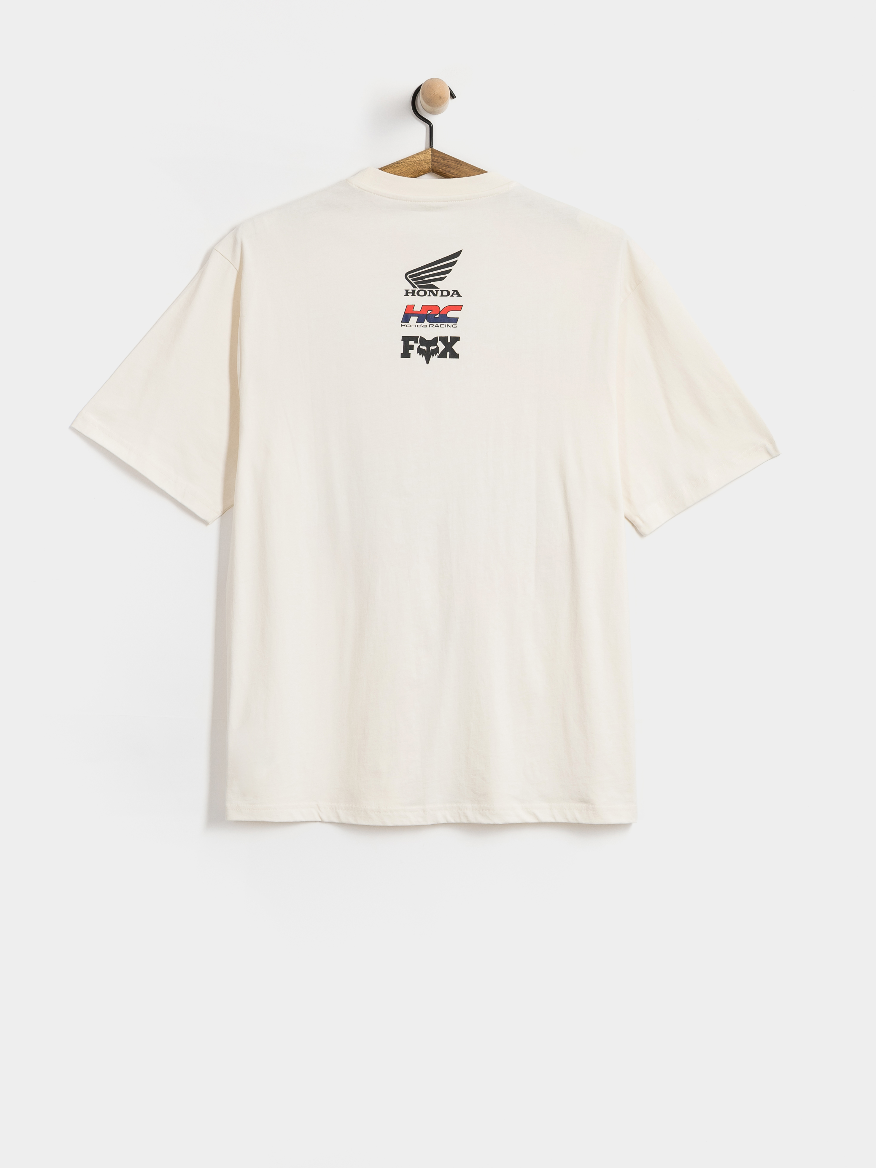 Футболка Fox Honda Midweight (off white)