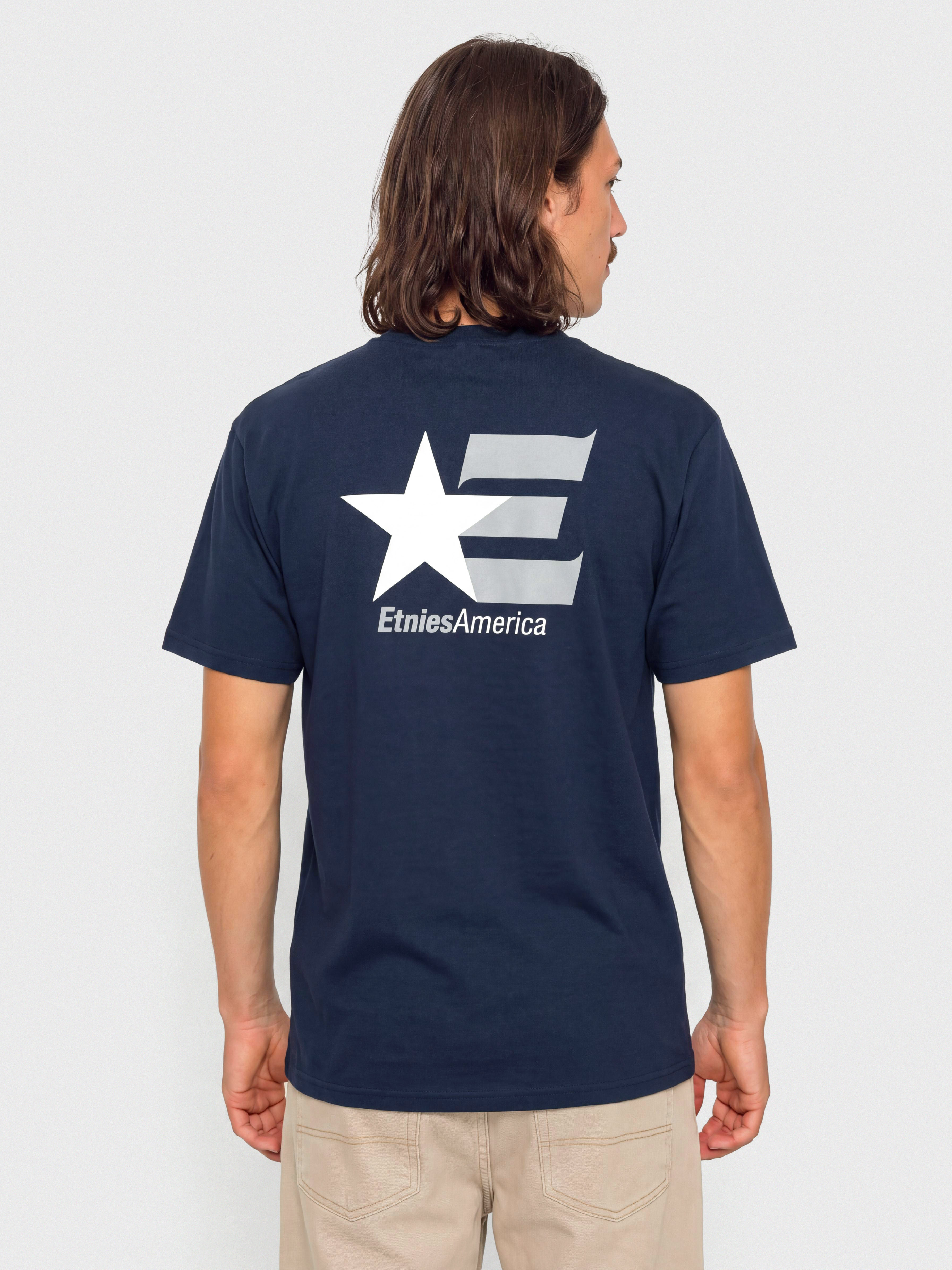 Футболка Etnies America (navy/white)