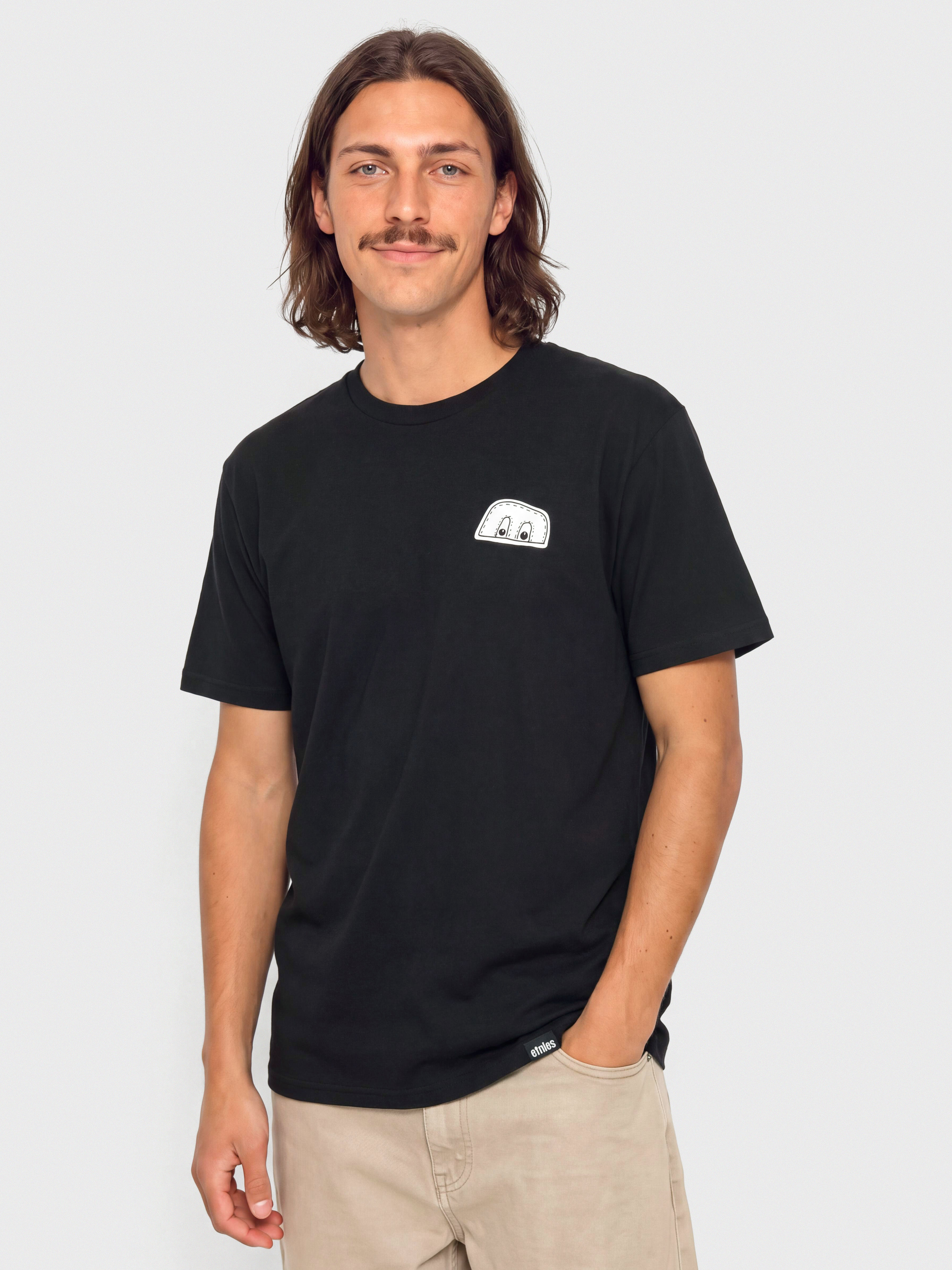 Футболка Etnies X Fos (black/white)
