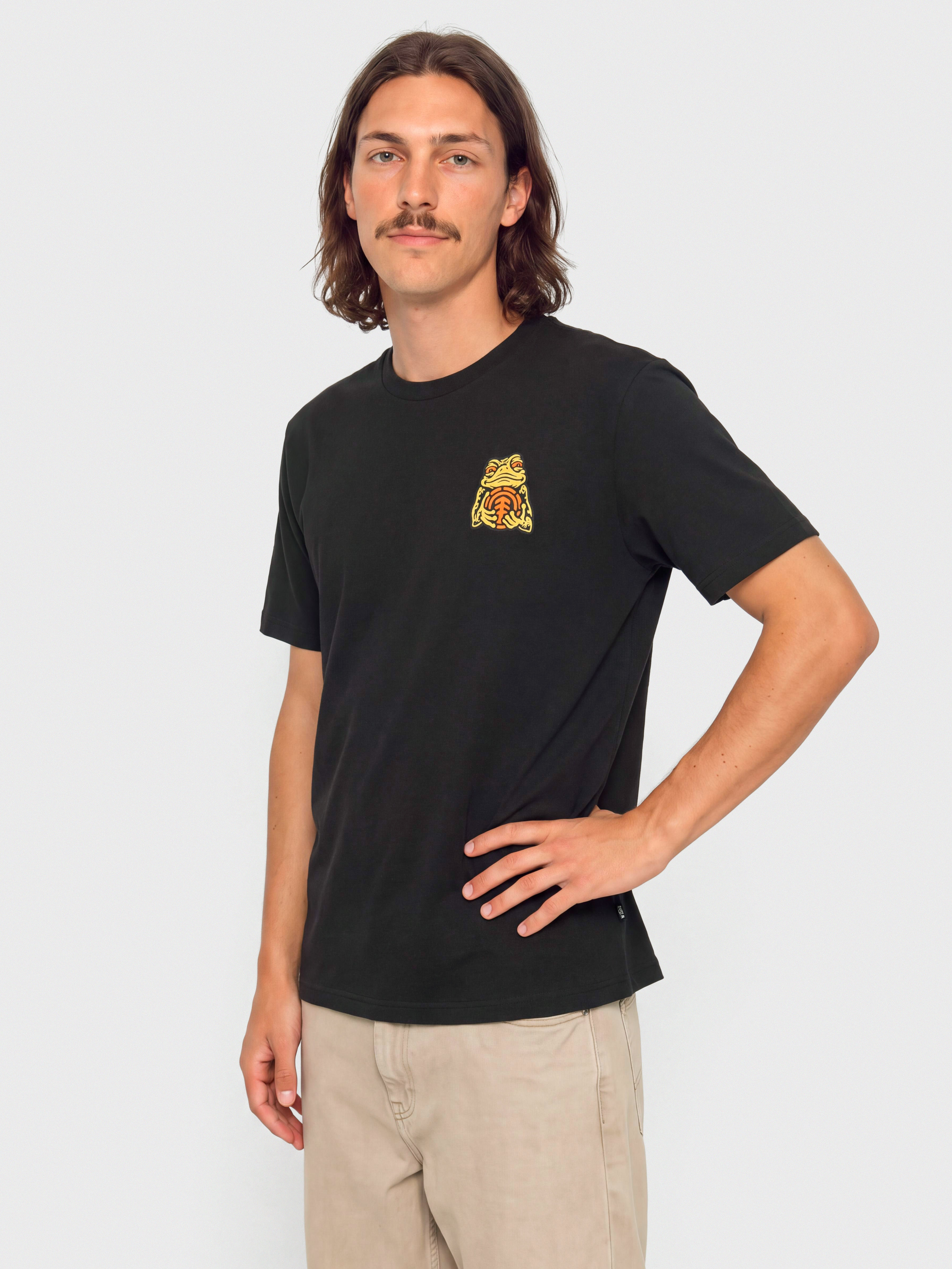 Футболка Element Timber The Frog (off black)
