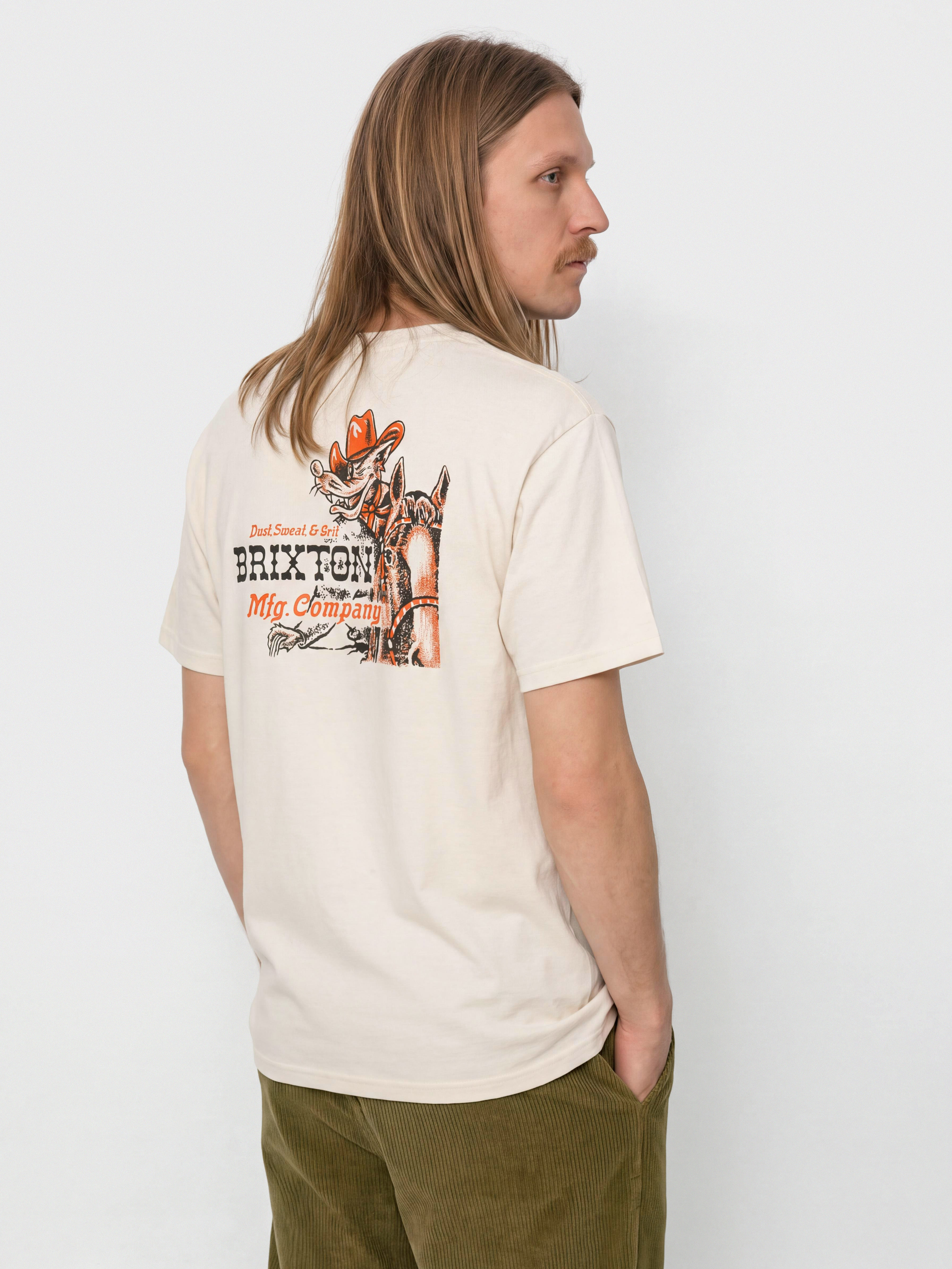 Футболка Brixton Kinsey Stnd (cream)