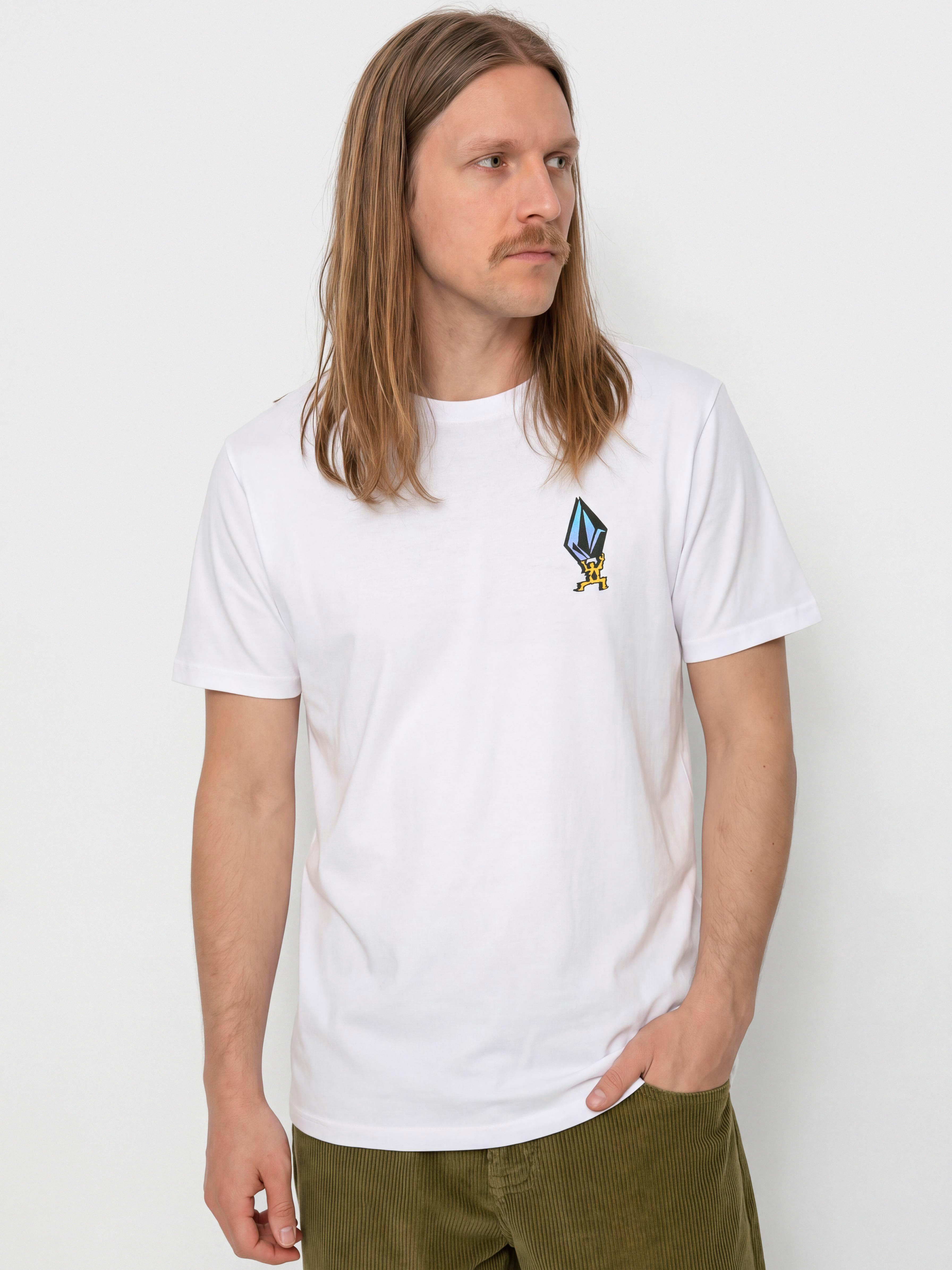 Футболка Volcom Star Shields Exp (white)