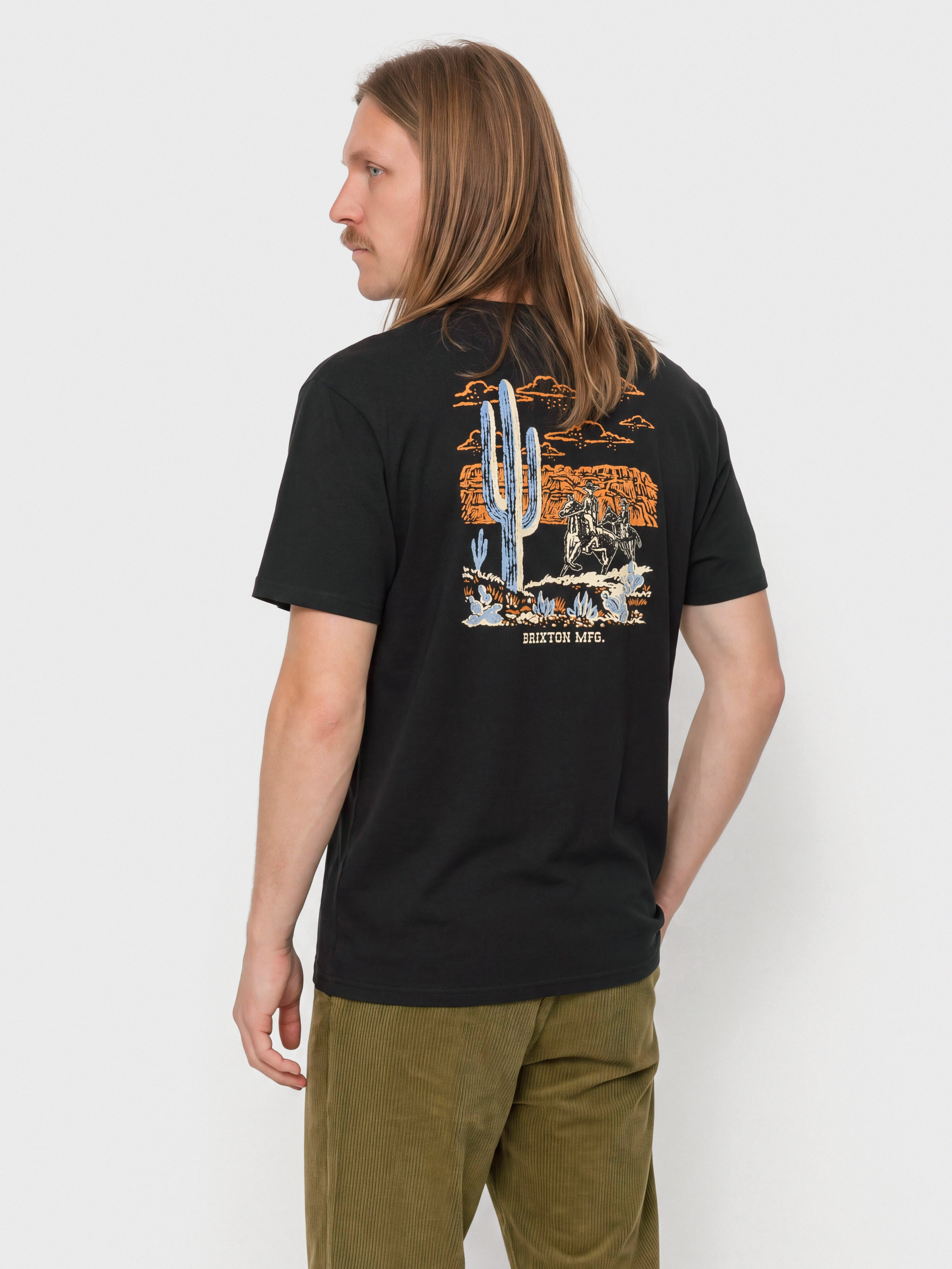 Футболка Brixton Keslo Stnd (black)