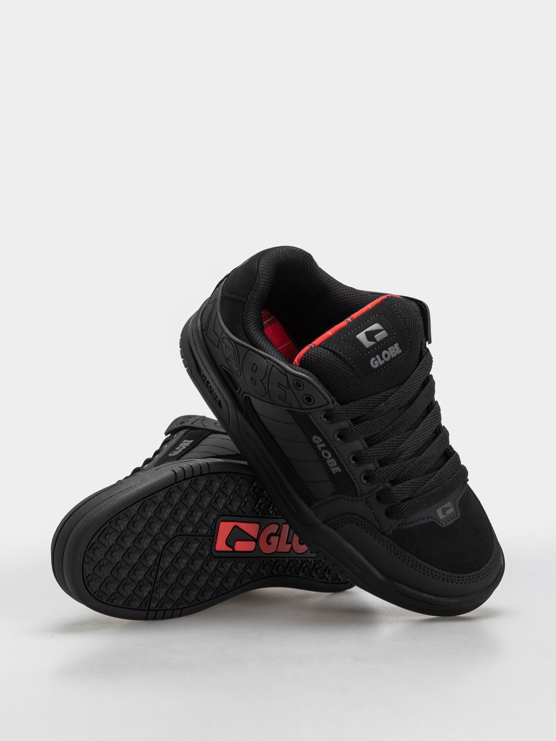 Взуття Globe Tilt (black/red/tartan)
