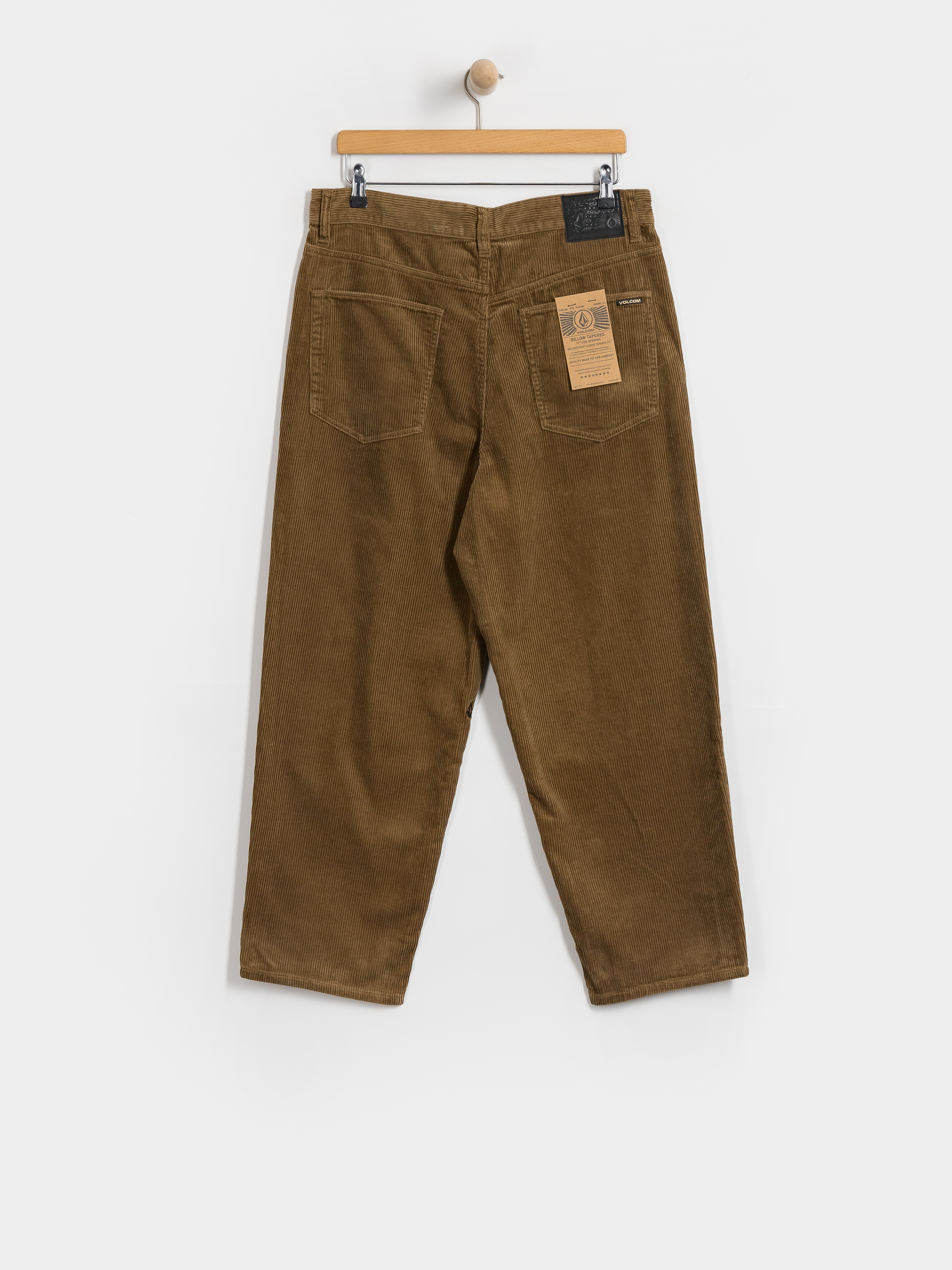 Штани Volcom Billow Tapered Cord (ermine)