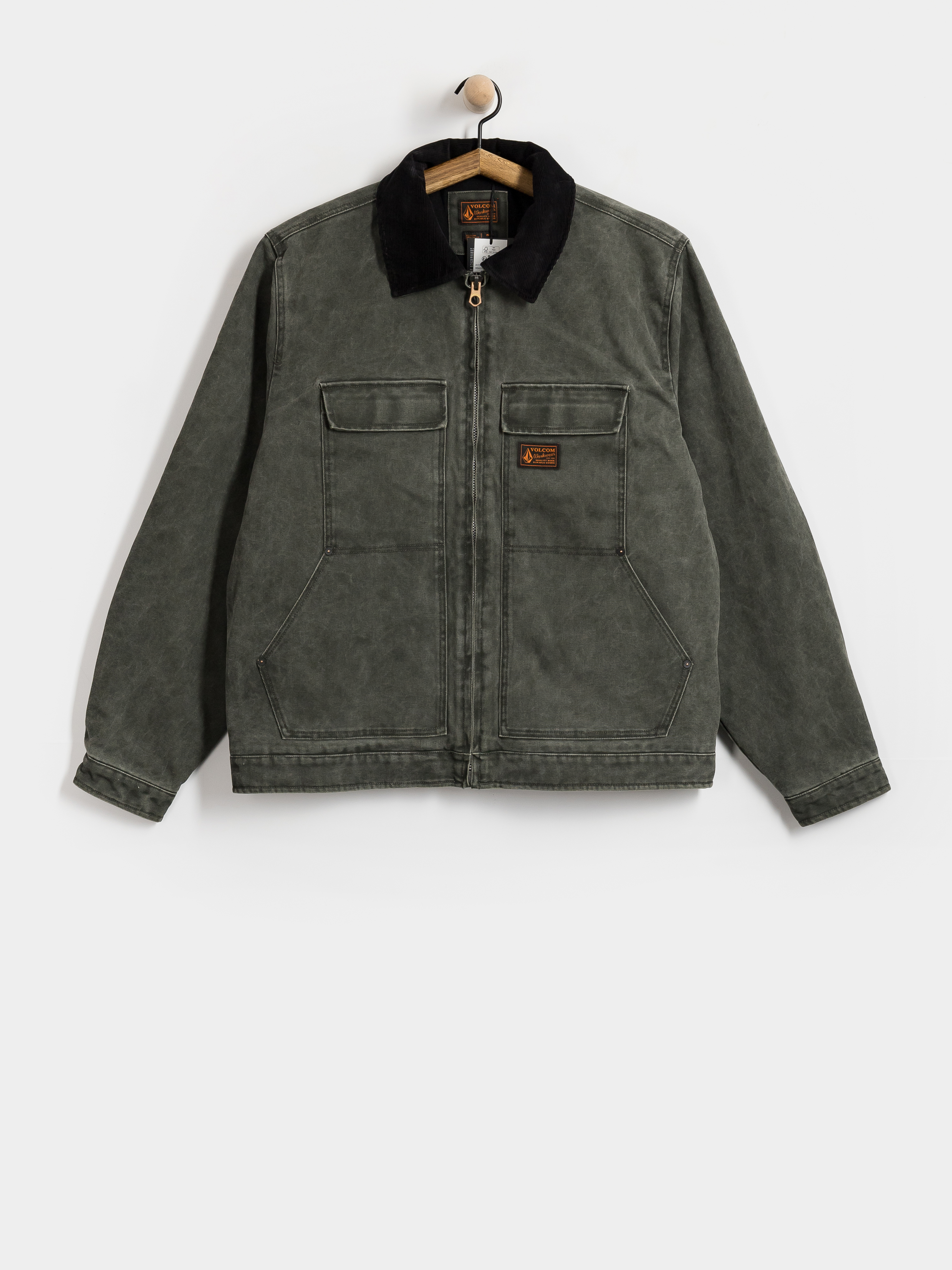 Куртка Volcom Heavydust (rinsed black)
